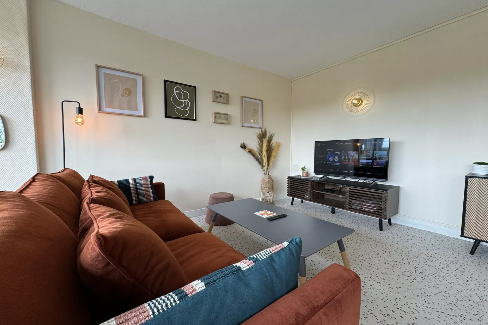 La Toise - 8 personnes - Wi-fi - Rêve au Mans-Living room
