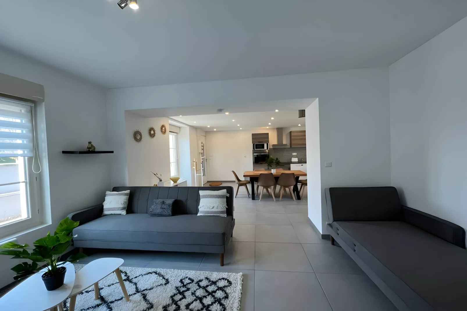 La Chaleureuse - Centre - 7p - Rêve au Mans-Living room