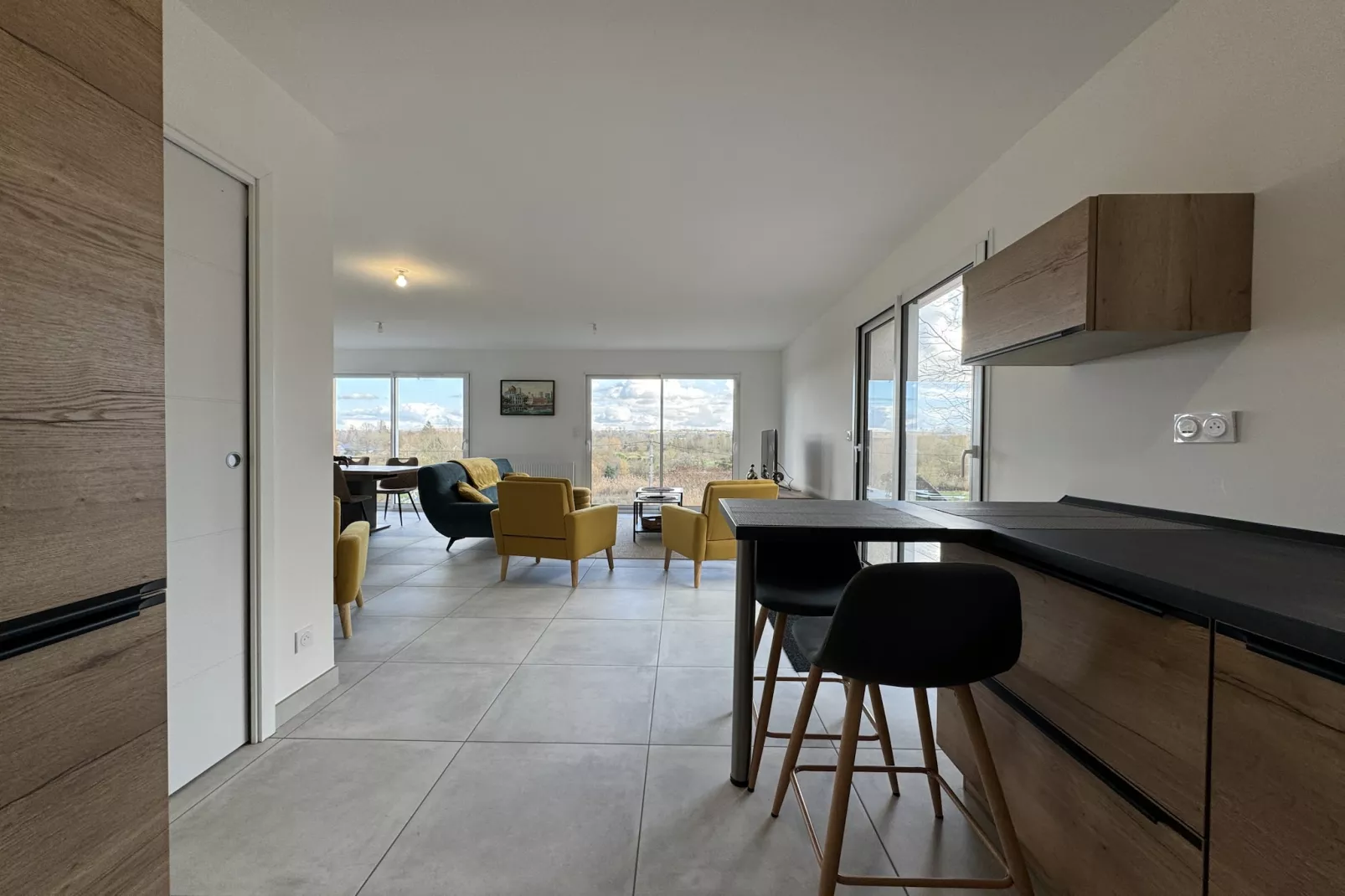 Le Bellevue - 6 pers. - Campagne - Rêve au Mans-Living room
