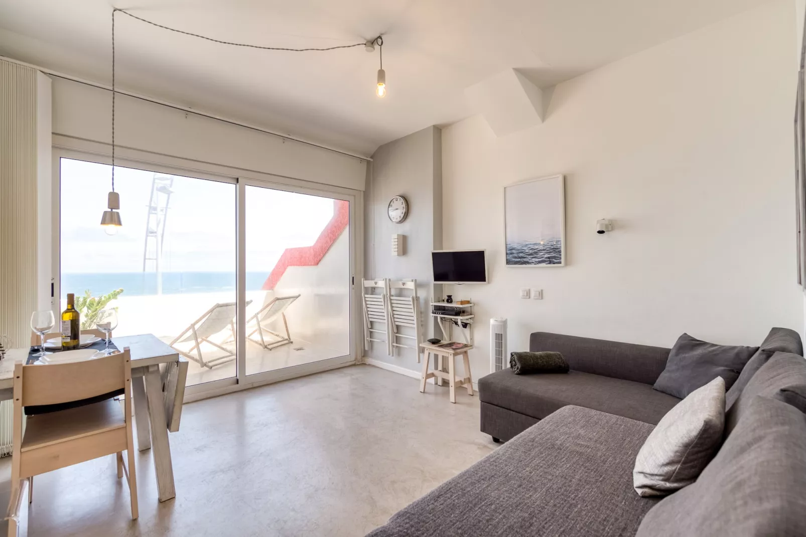 Nice beach views with terrace By CanariasGetaway-Living room