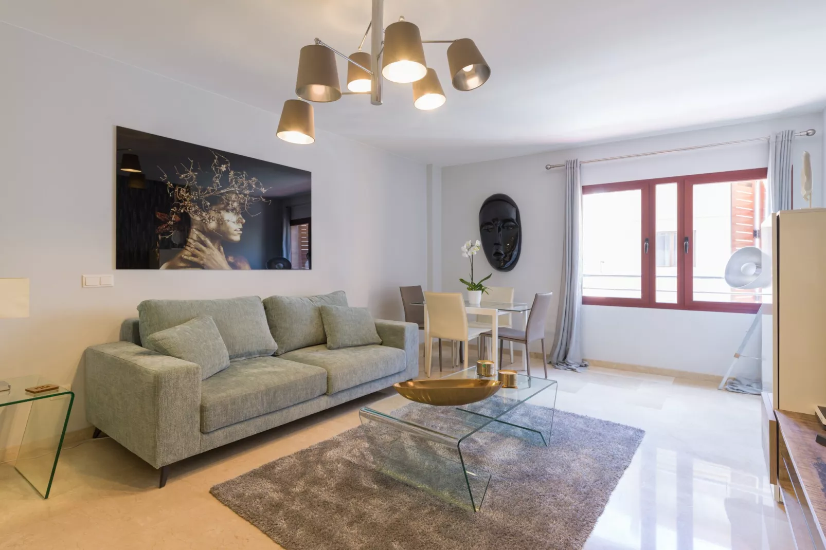 Luxury Dunas in Las Canteras By CanariasGetaway-Living room