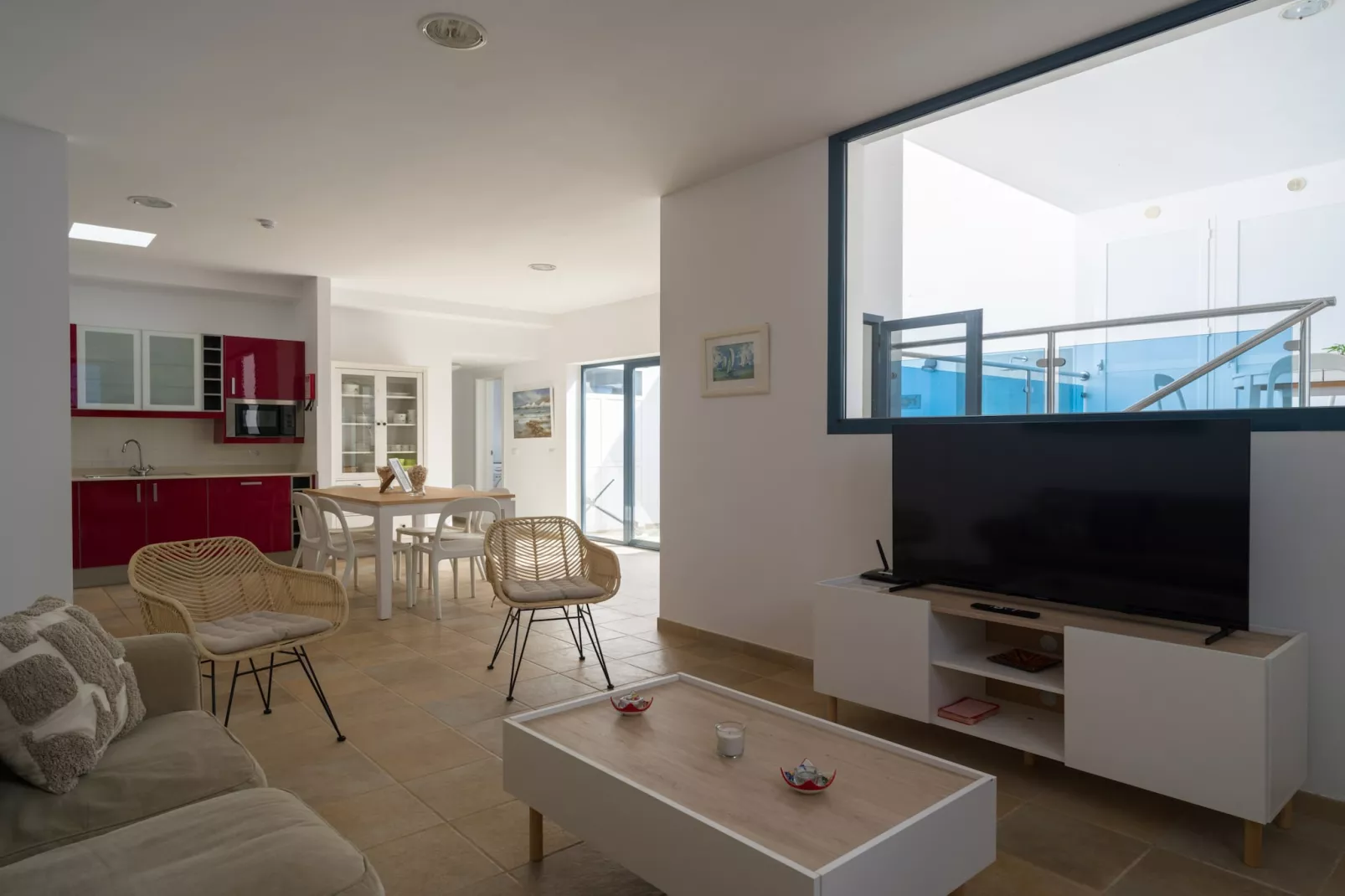 La Casa de La Graciosa-Living room