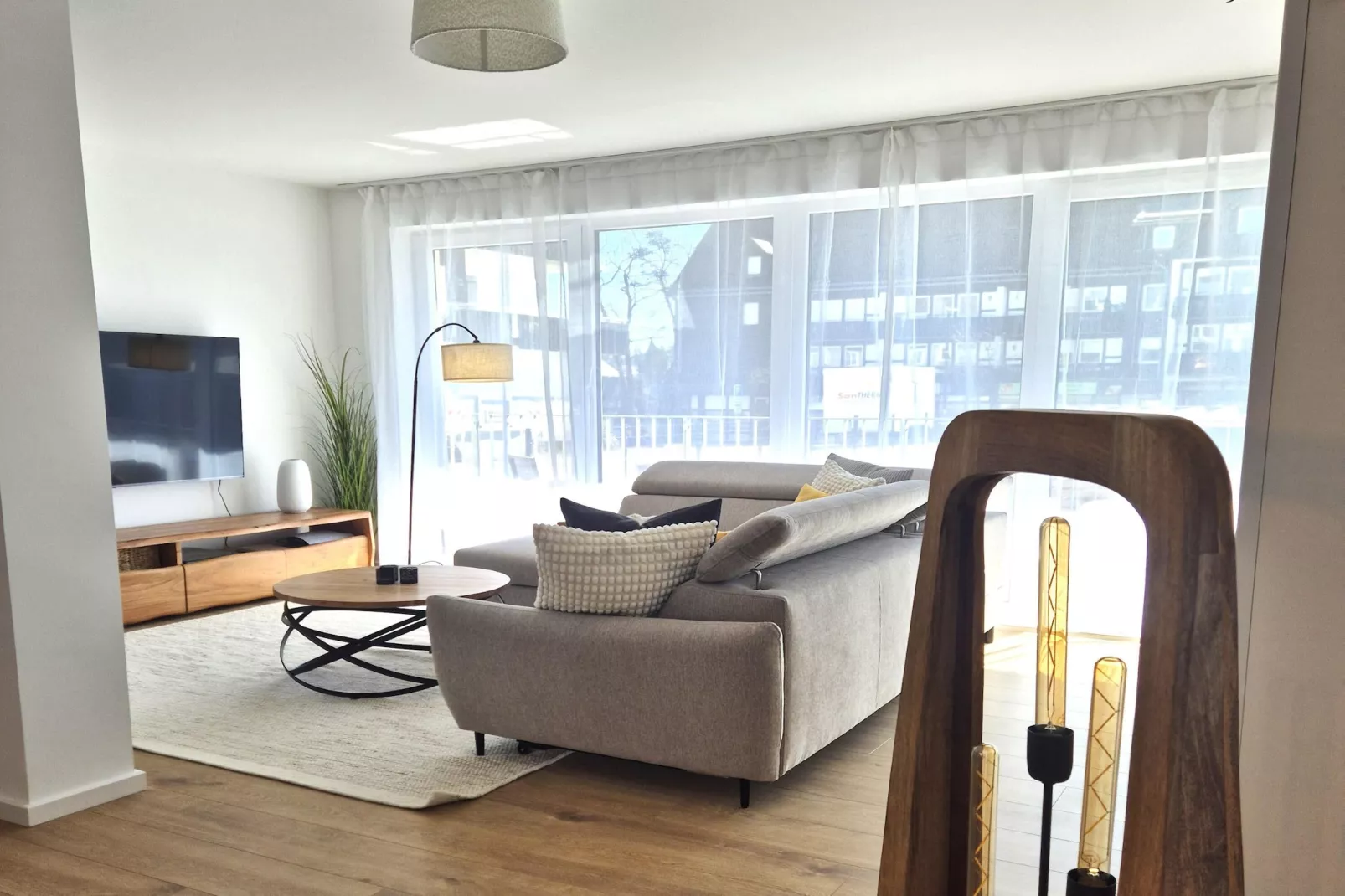 2 SZ Deluxe / 7 P Winterberg Appartement 21137-Living room