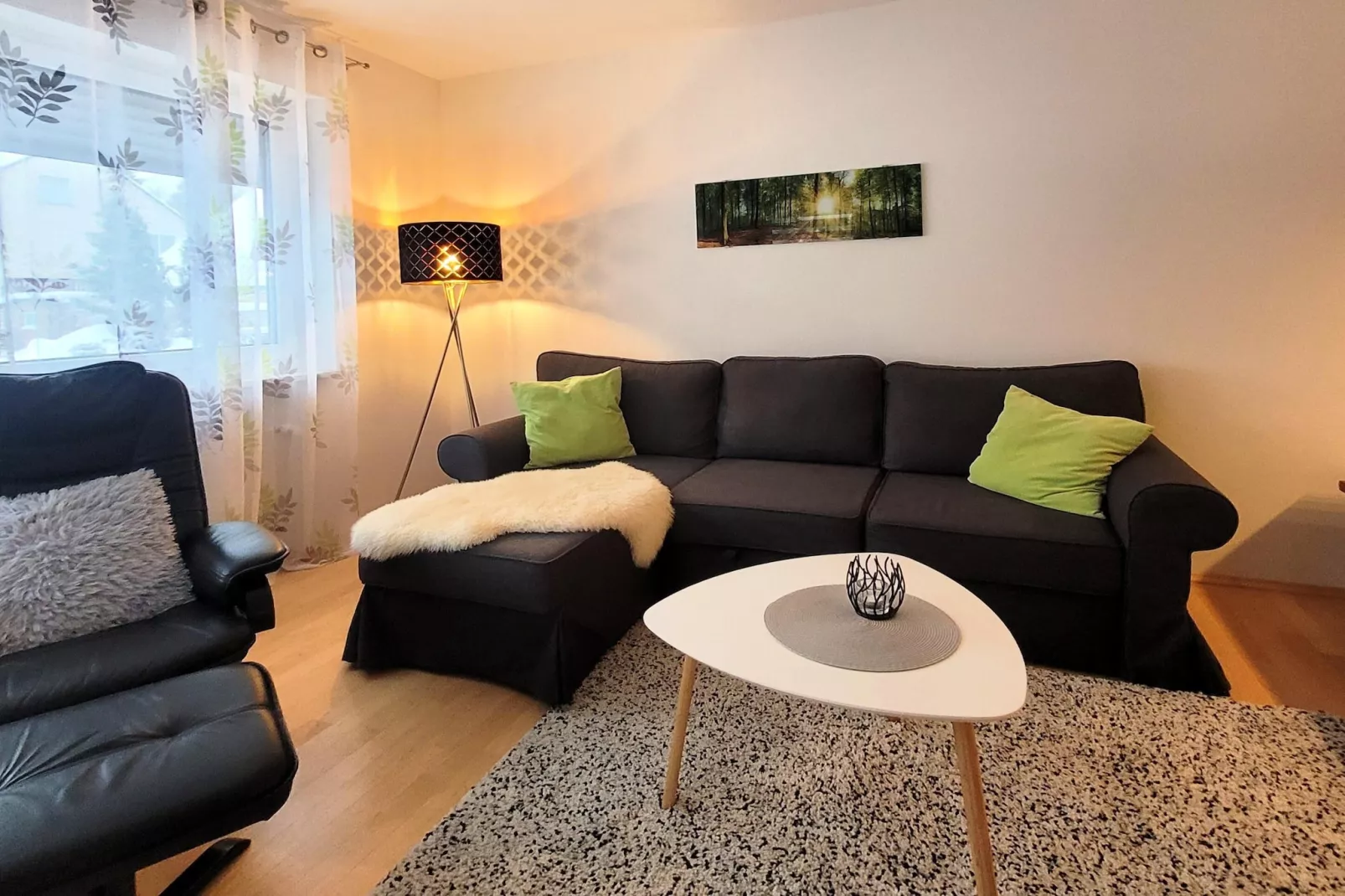 2 SZ / 4 P - Winterberg Appartement 21117-Living room