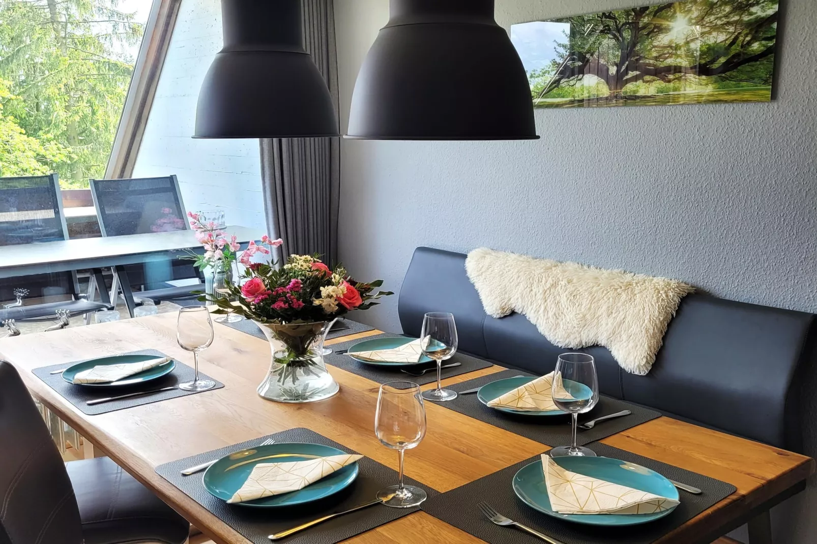 1 SZ/ 6 P Winterberg Appartments -21090-Dining room