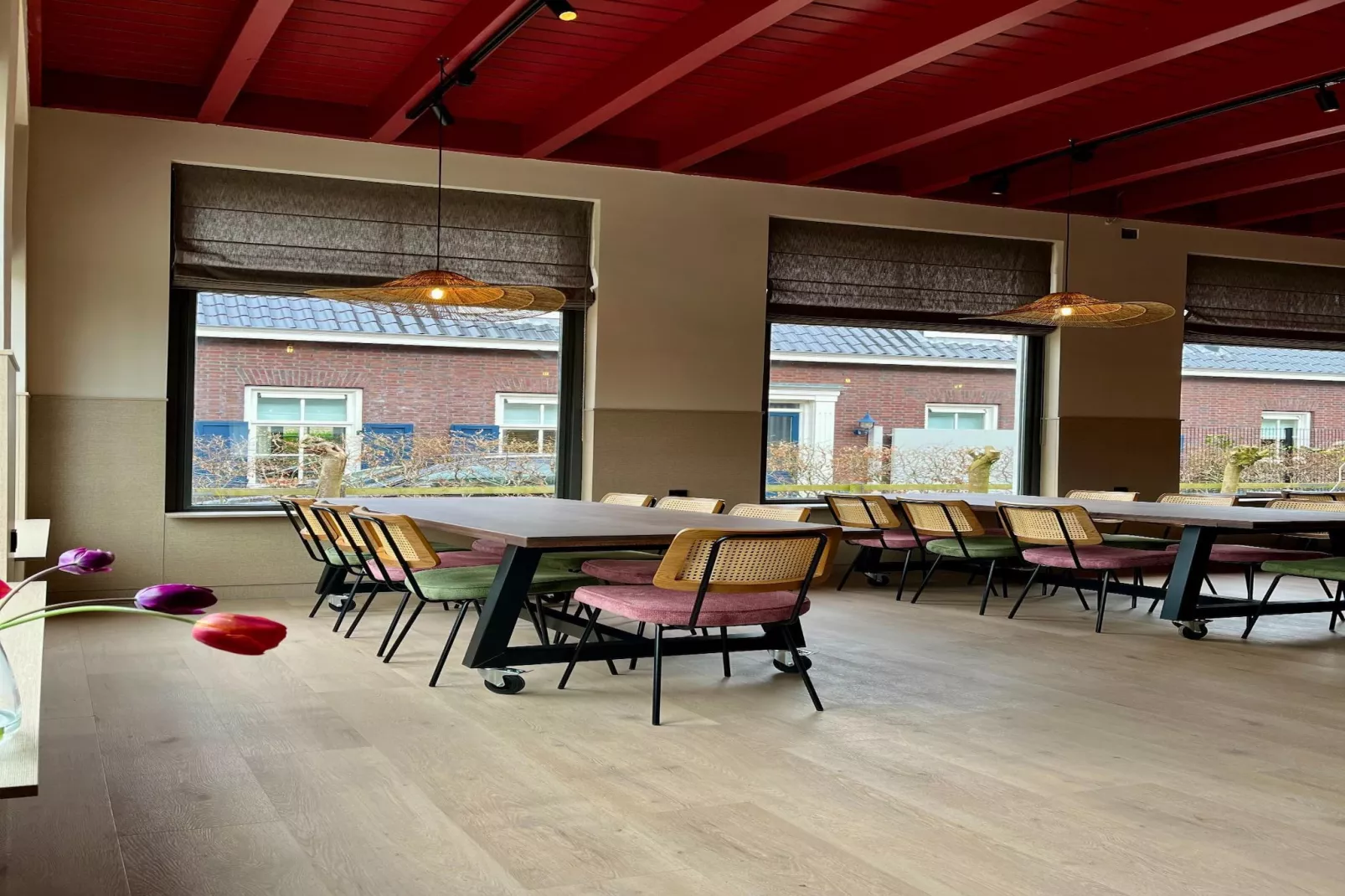 Groepsaccommodatie met 10 luxe tweepersoons kamers-Dining room