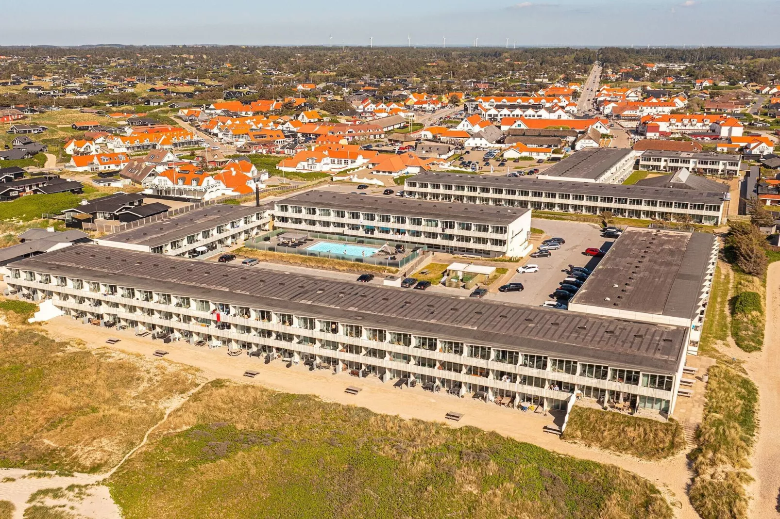 6 Personen Ferienhaus auf einem Ferienpark Blokhus-Im Freien
