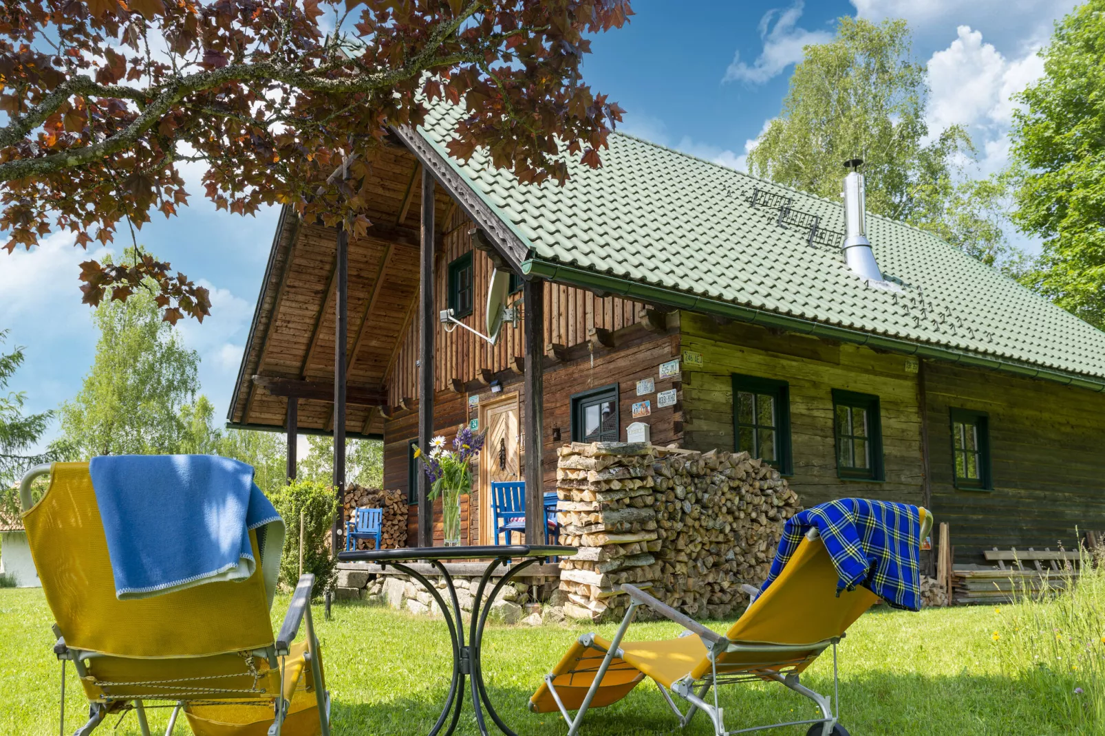 Chalet Fam Rammelmüller-Gardens summer