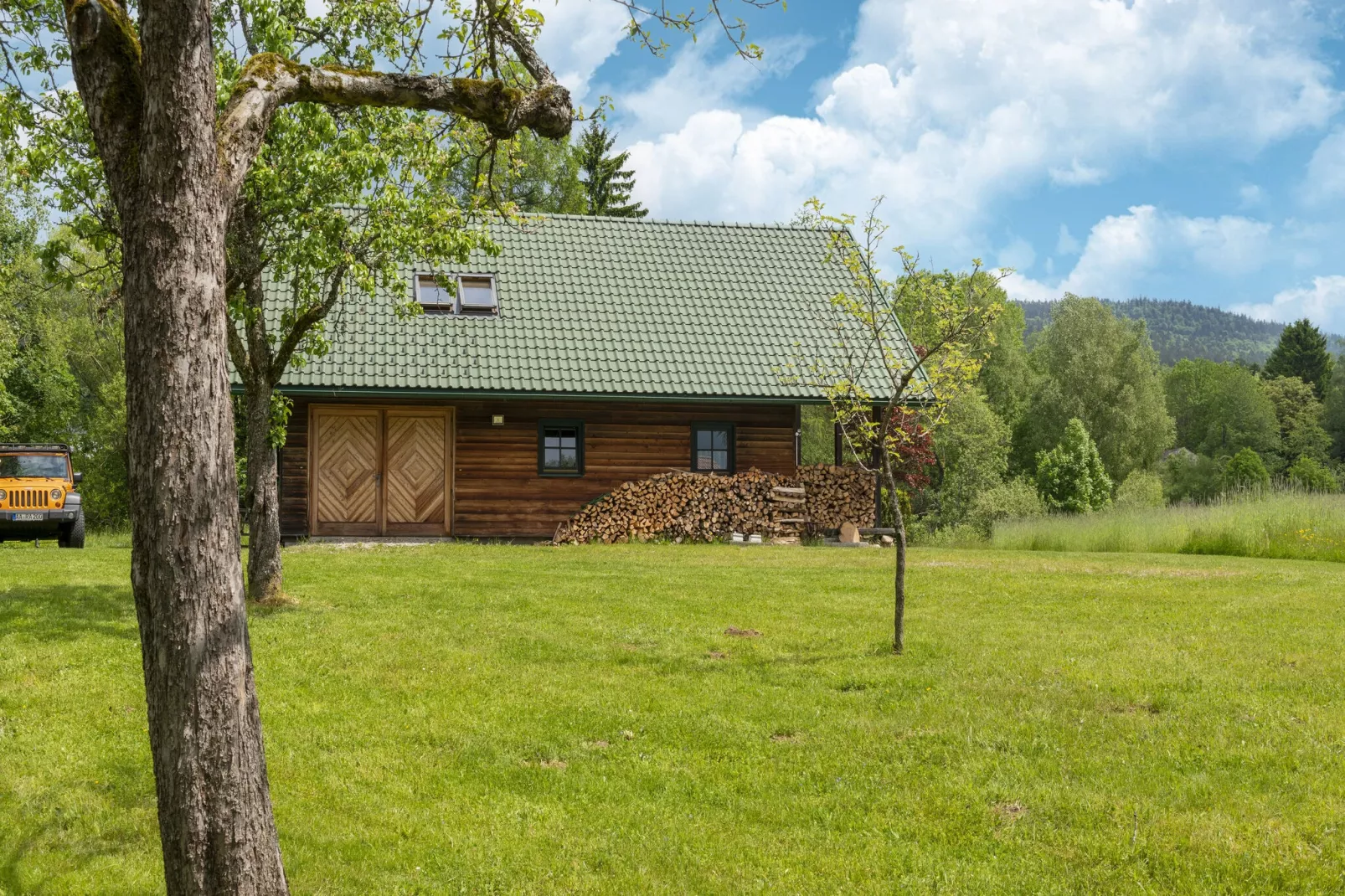Chalet Fam Rammelmüller-Gardens summer