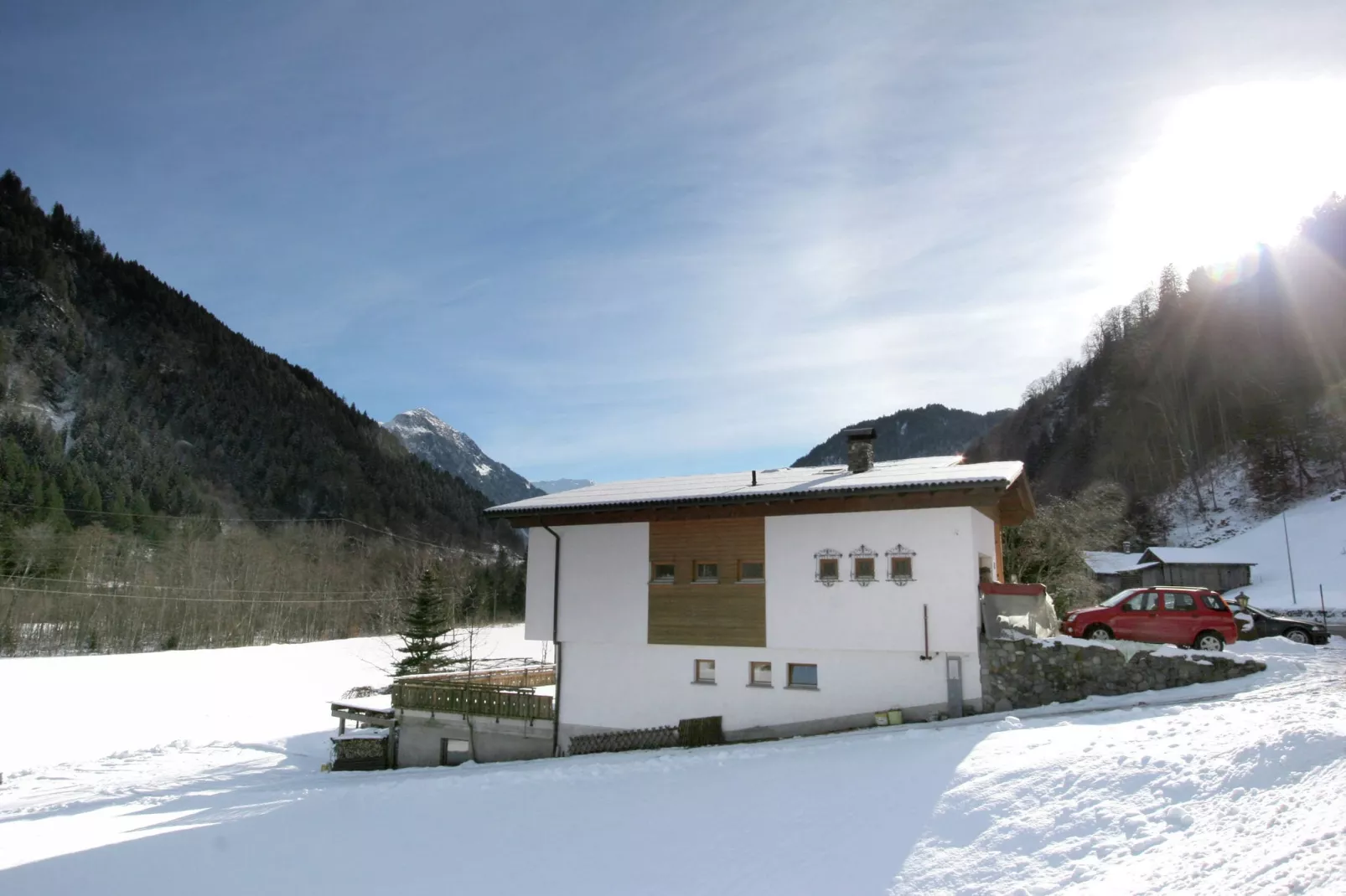 Apartment Maria-Exterior winter