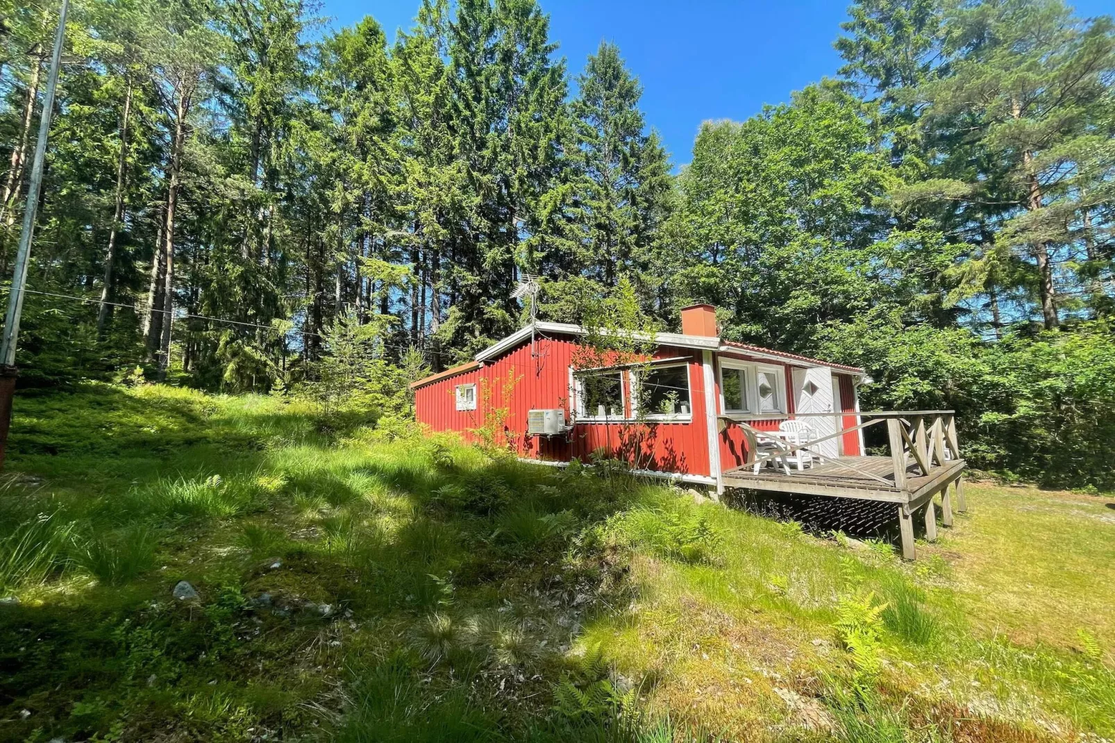 Cabane paisible près du sentier Furufjall-Extérieur