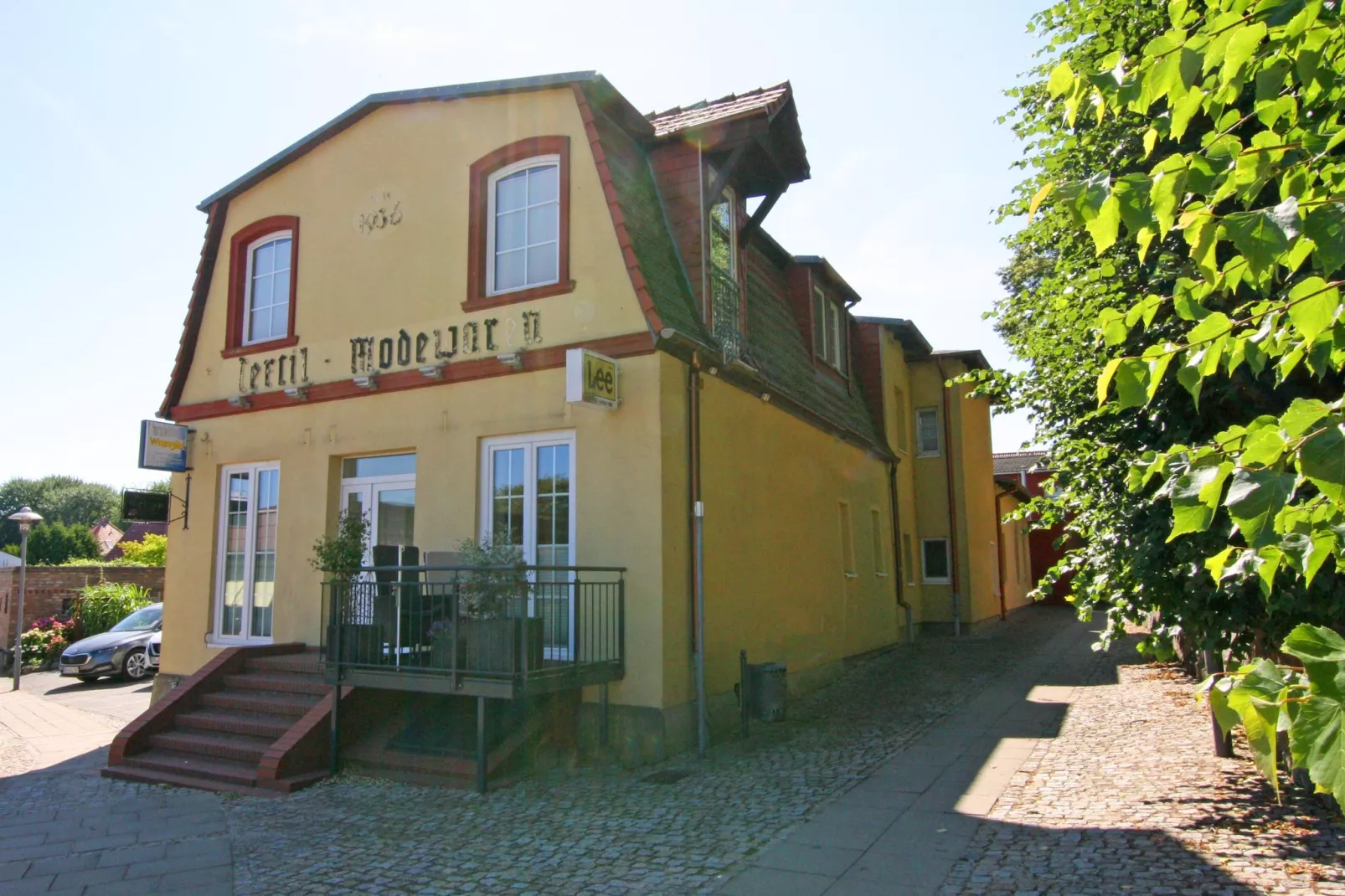 Appartement 2 P-Außenbereich Sommer