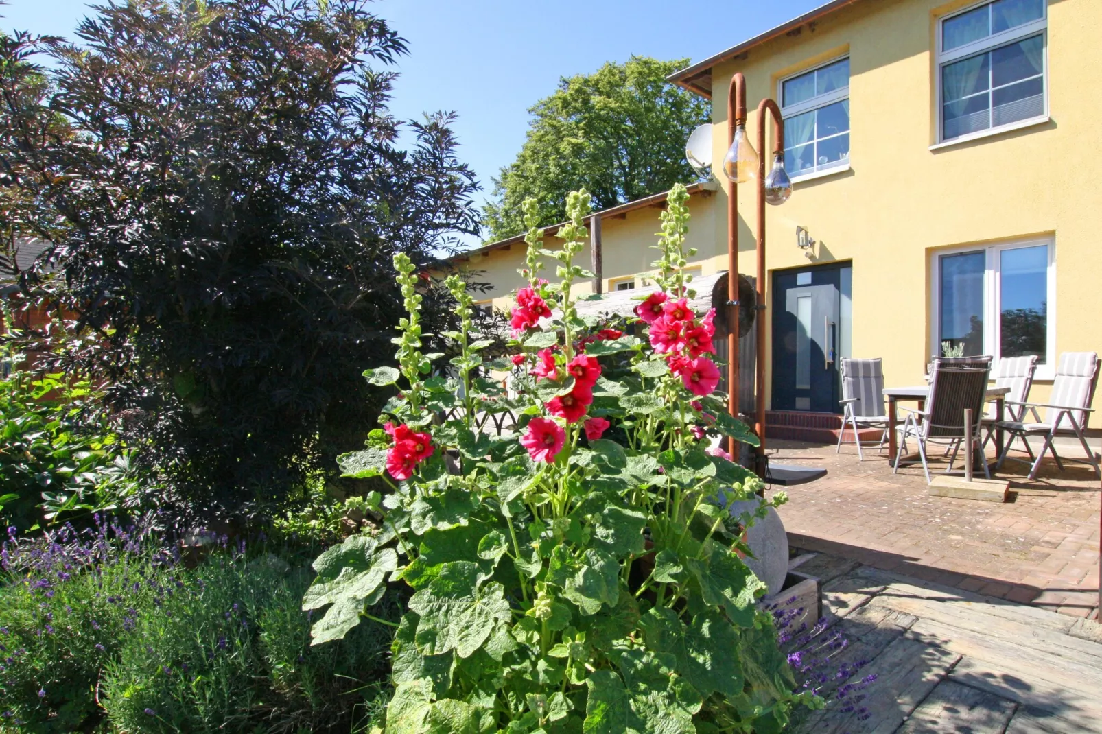 Fewo EG 4 P-Terrasse / balcon