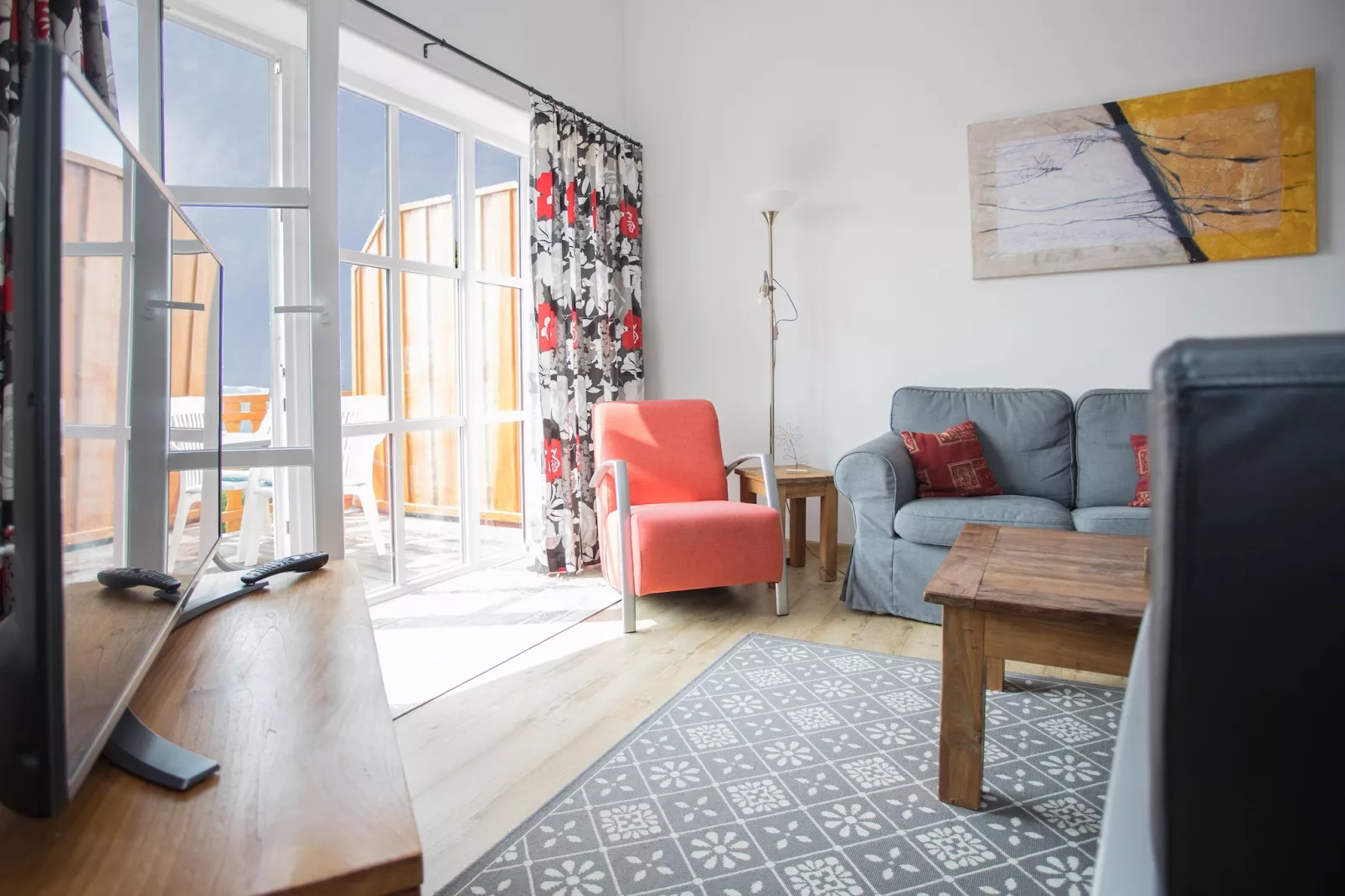 Ferienhaus 'Rothaarglück' Sauerland mit Aussicht-Living room
