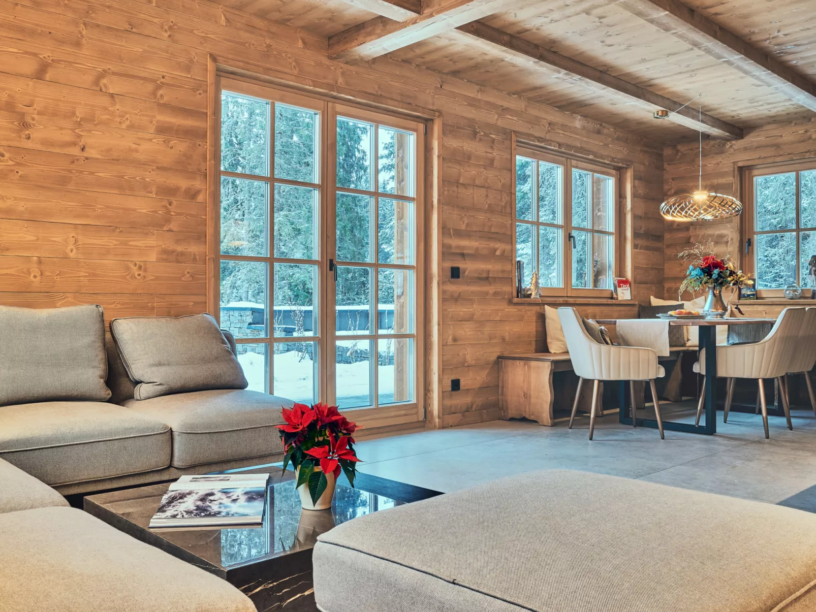 Sissis Green Chalets Hubertus-Inside