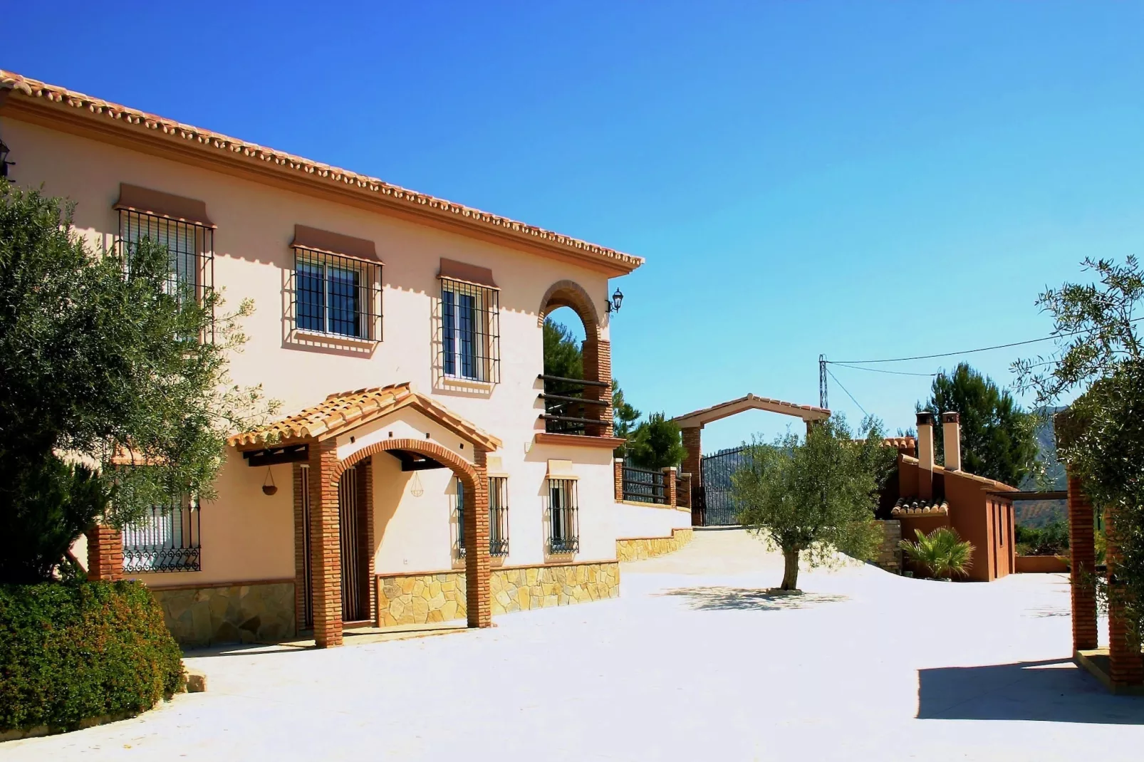 Casa Los Olivos-Außenbereich Sommer