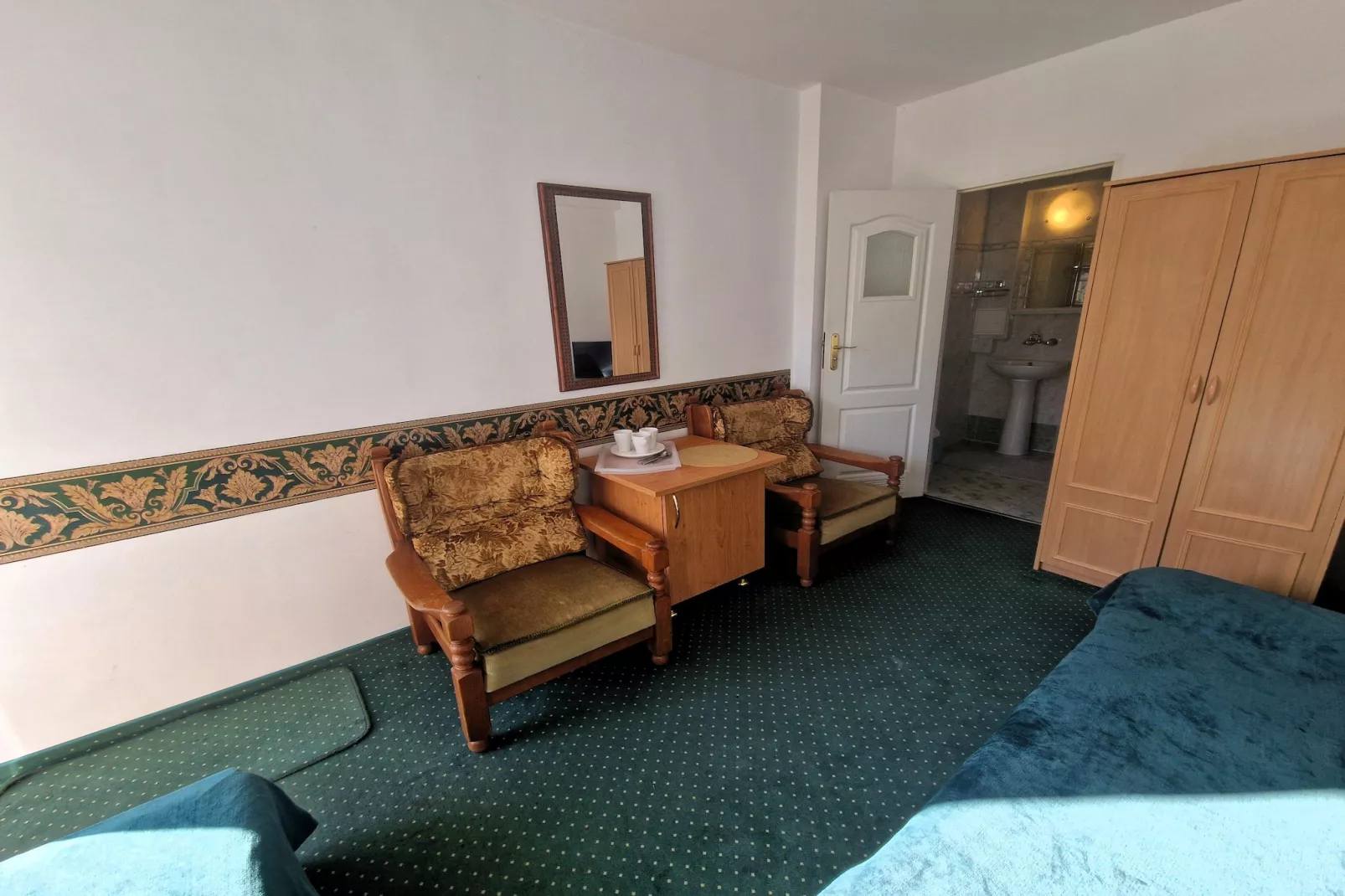 Pokój 2 osobowy na I piętrze sofa 2 osobowa-Living room