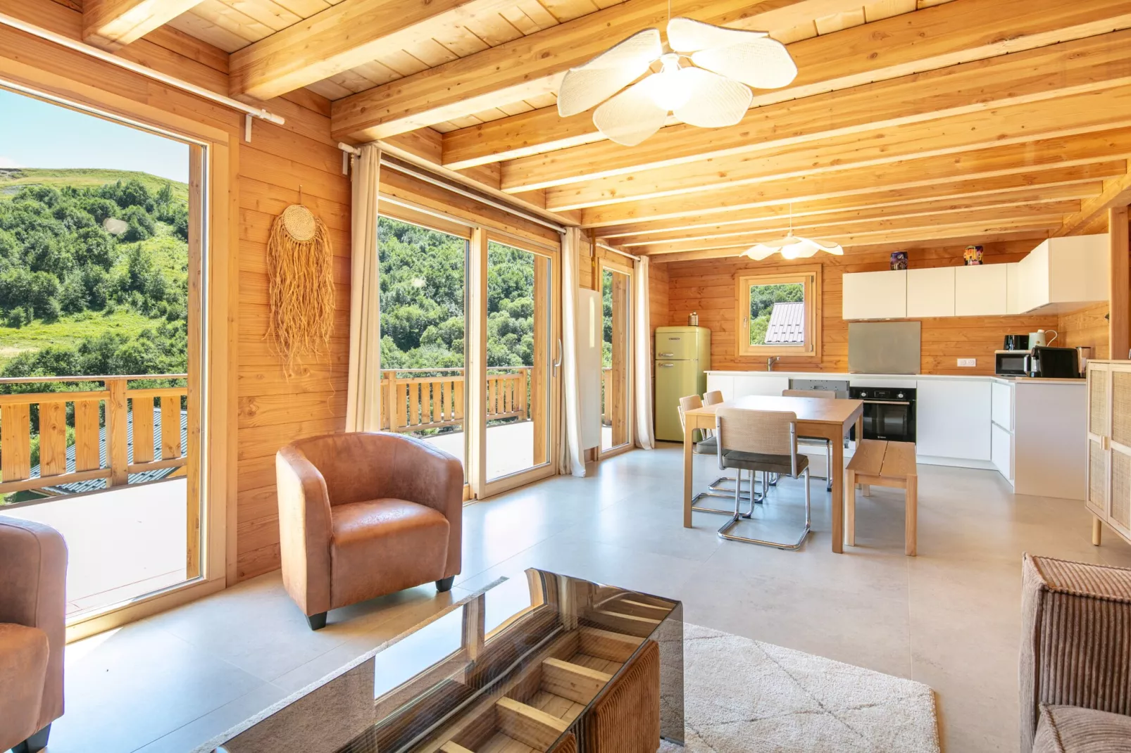 Chalet les Buffettes - 4P8 - Living room