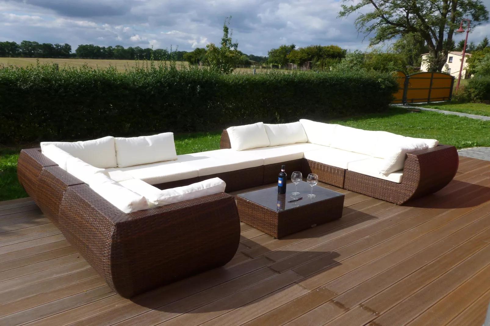 Ferienhaus 4 Elemente-Terrasse / balcon