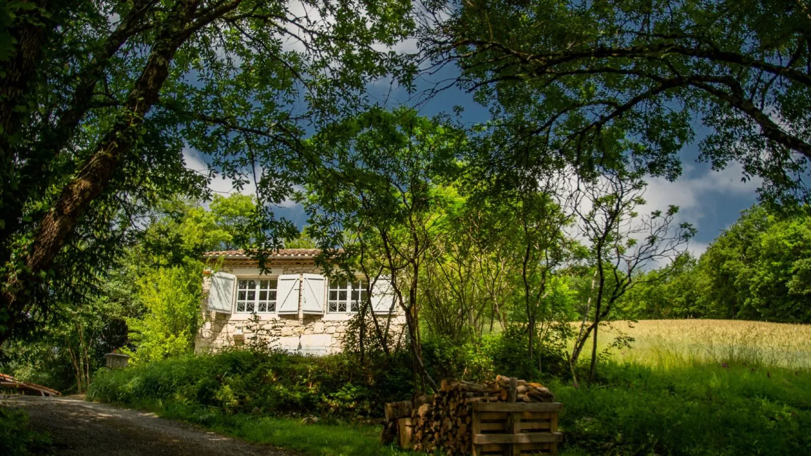 Gite La Folie-Gardens summer