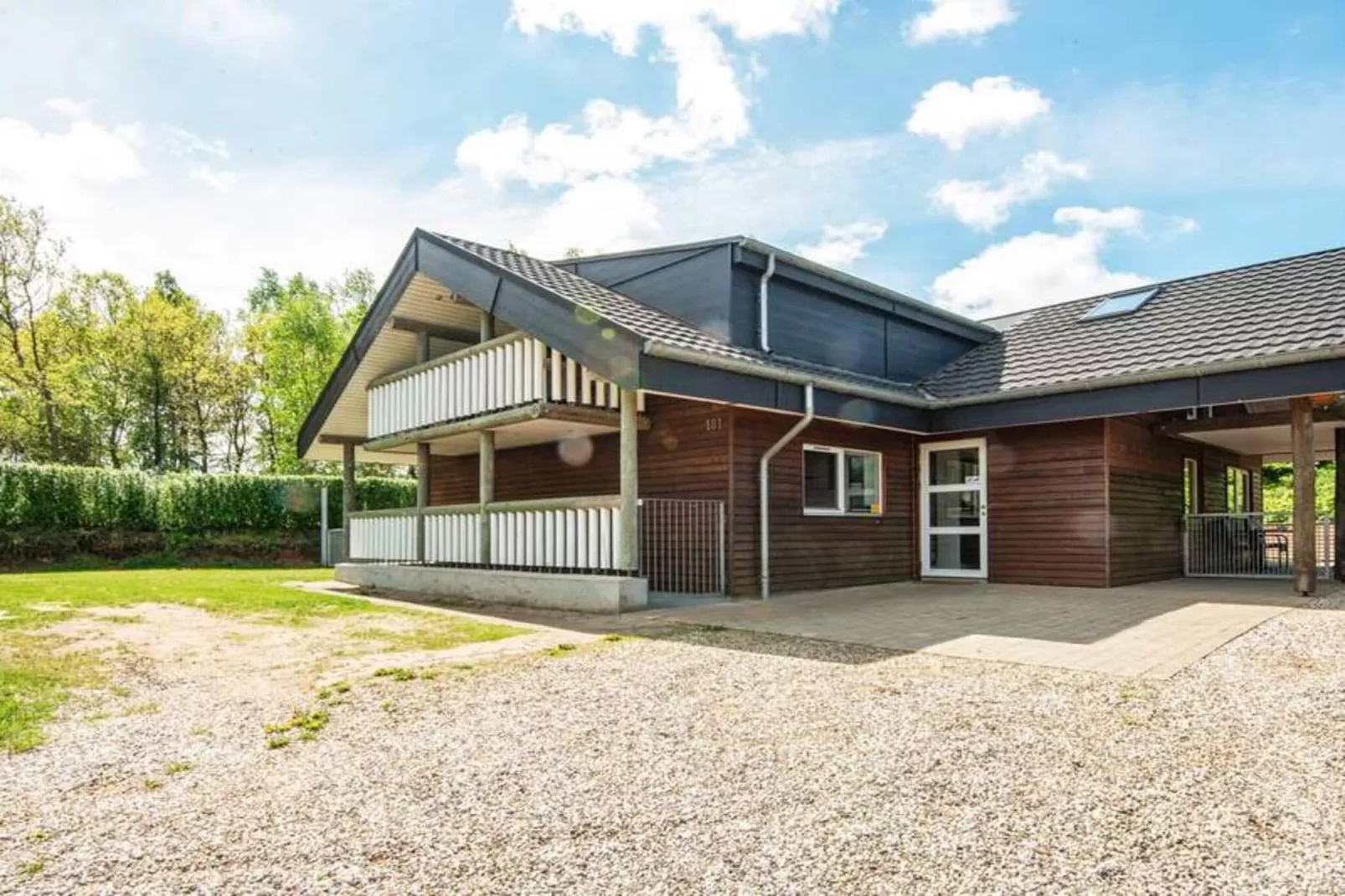 5 star holiday home in Fårvang-Outdoor