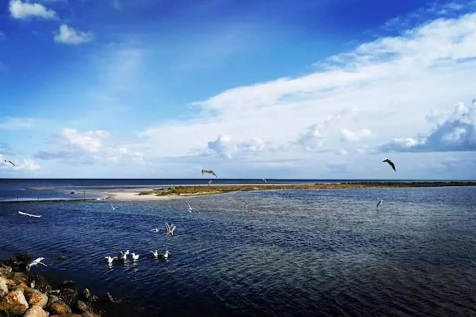 Maison de vacances pour 8 a Hadsund-Vue sur l'eau