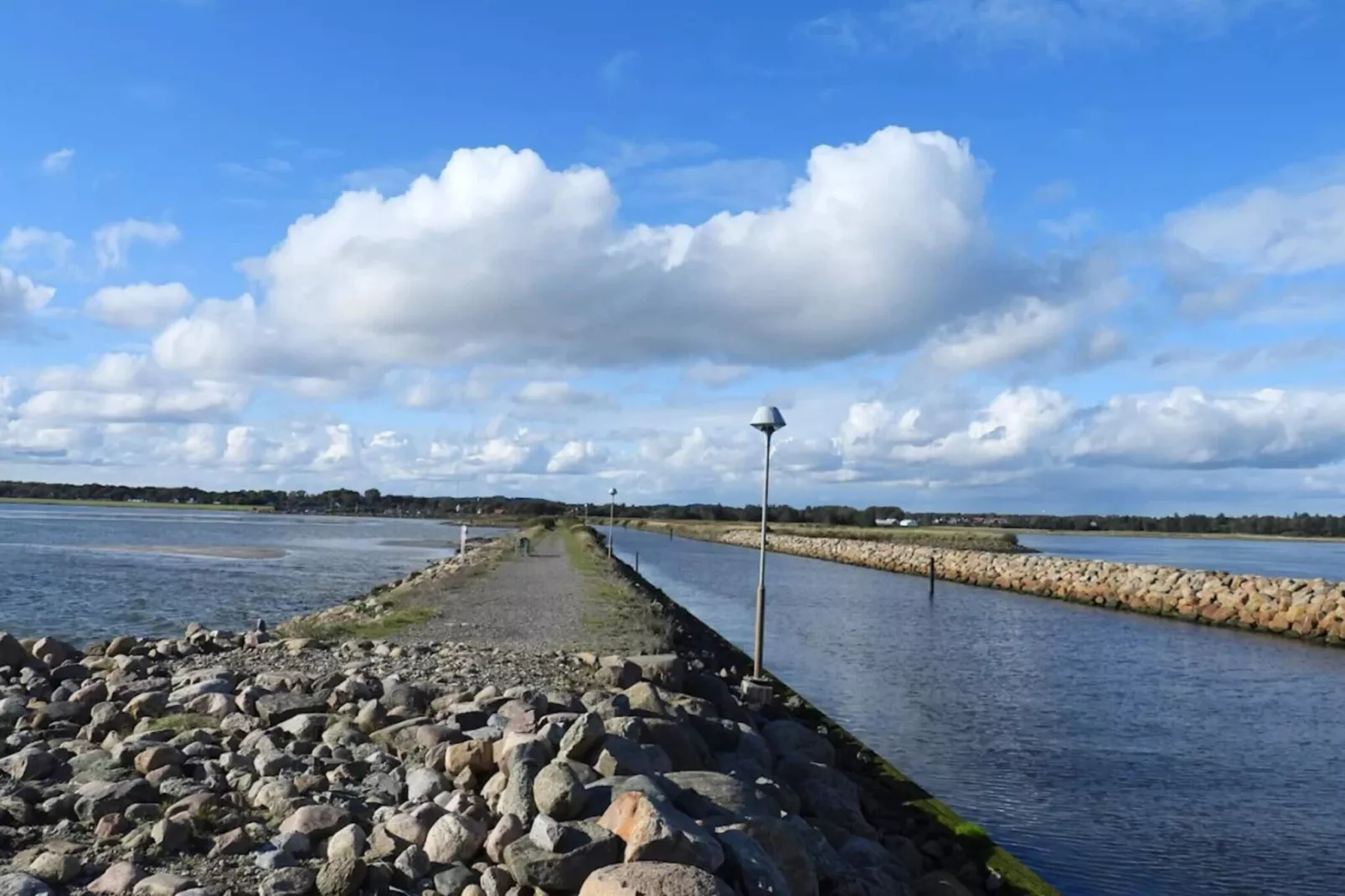 Bright Coastal Retreat in LyngsAY-By Traum-Water view