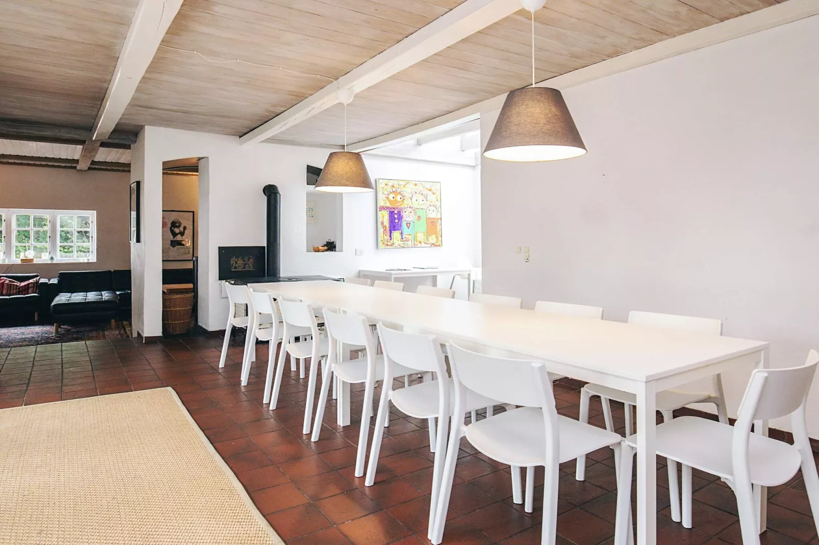 Maison de vacances pour 16 a Væggerløse-Intérieur