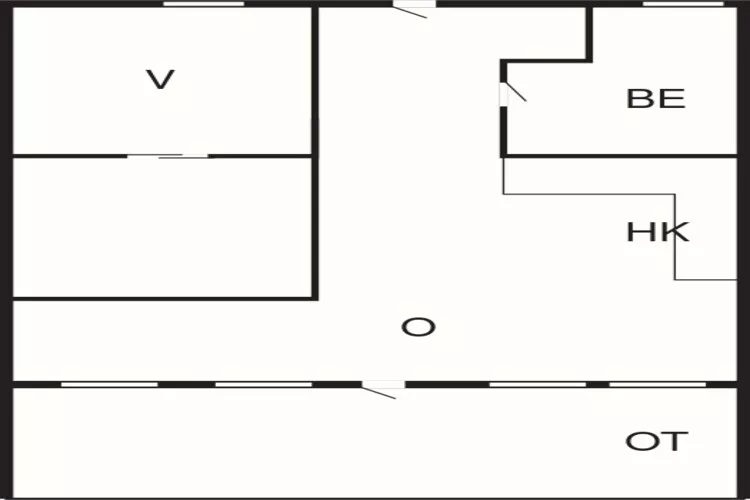 4 person holiday home in Ærøskøbing-By Traum-Floor plan