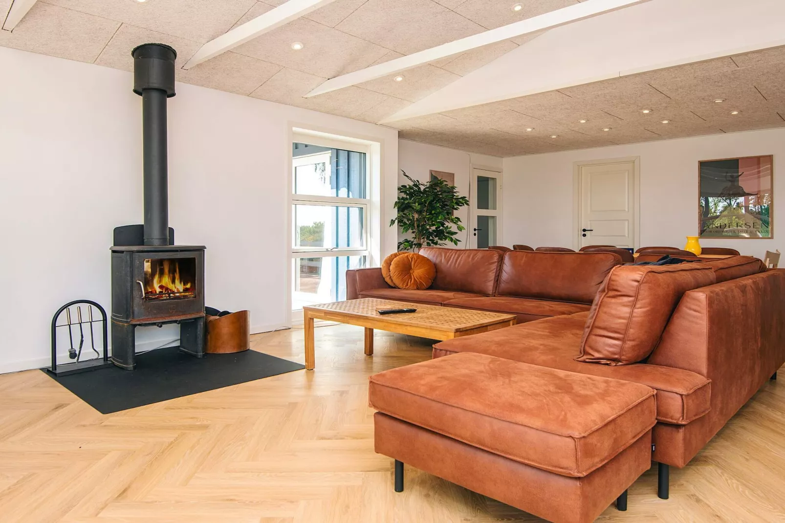 6 Personen Ferienhaus in Knebel-By Traum-Innenbereich