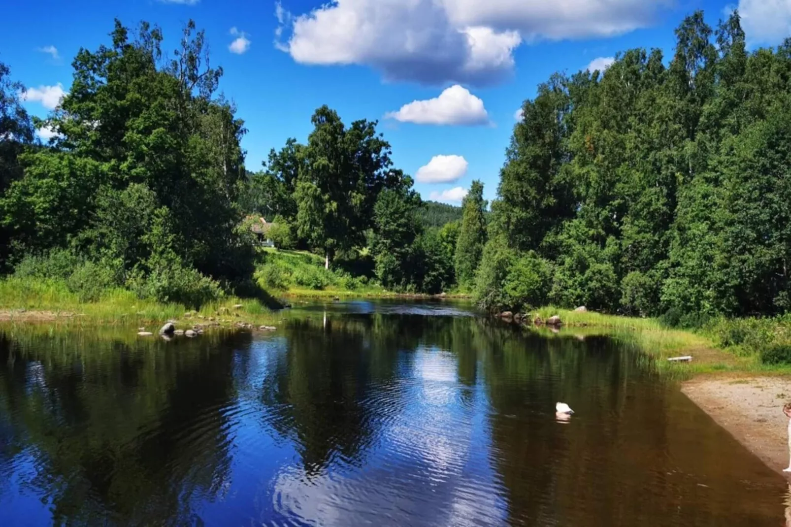 6 person holiday home in HALDEN-By Traum-Water view