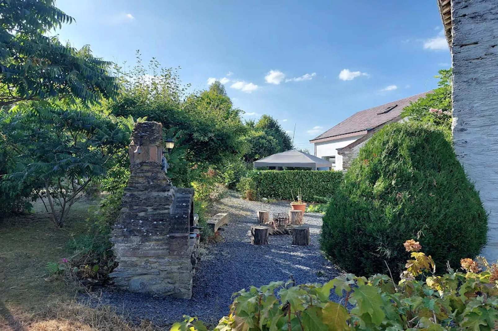 Le Domaine des Arts-Garten Sommer