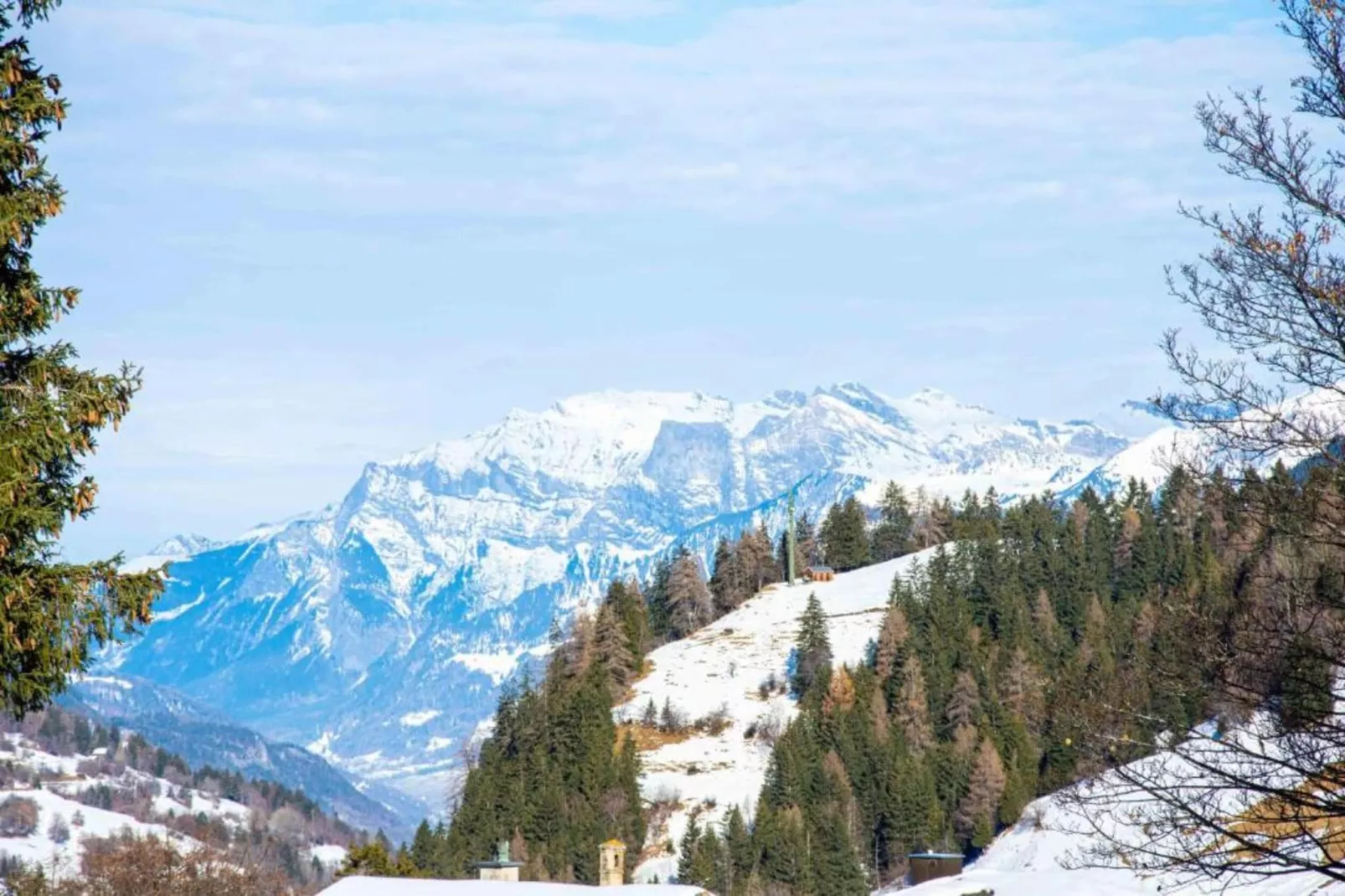 Sonnegg-Area within 5km in winter