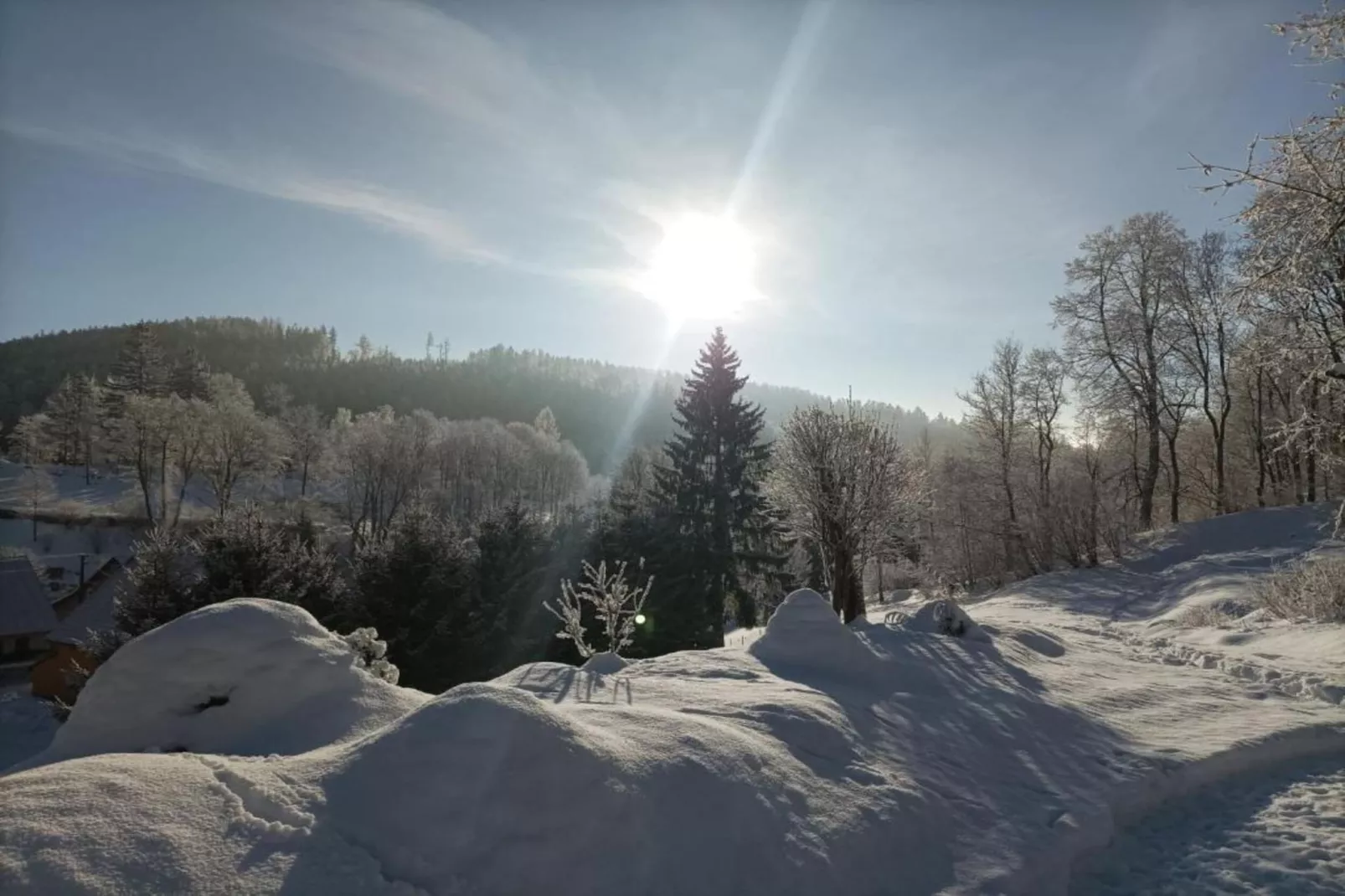 Rokytno-Area within 20km in winter