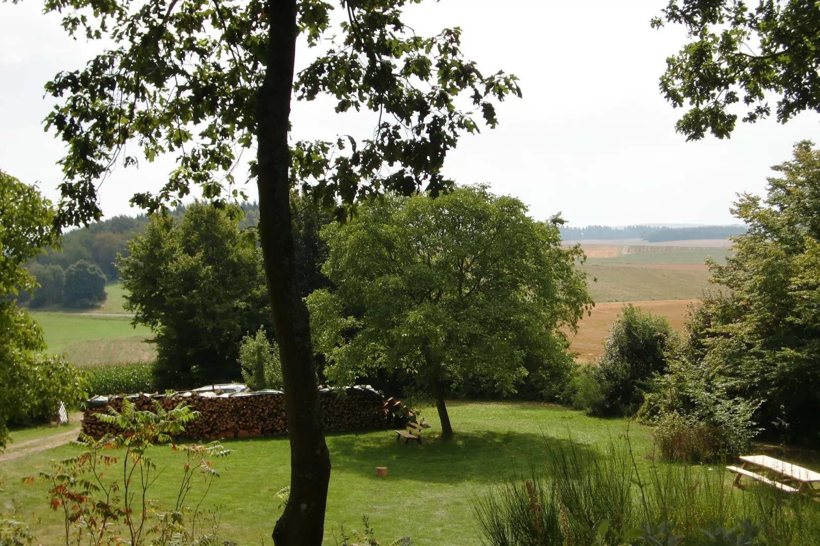 Panoramahaus-Exterior in summer