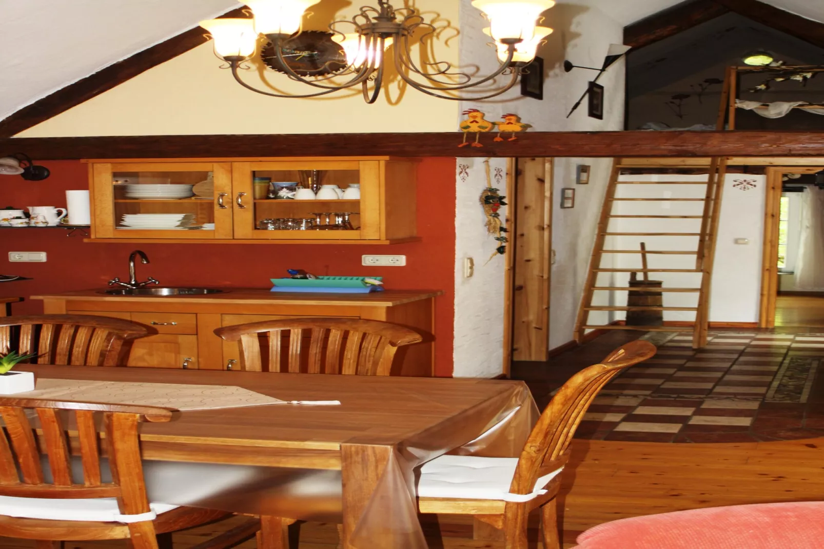 Alte Mühle-Living room