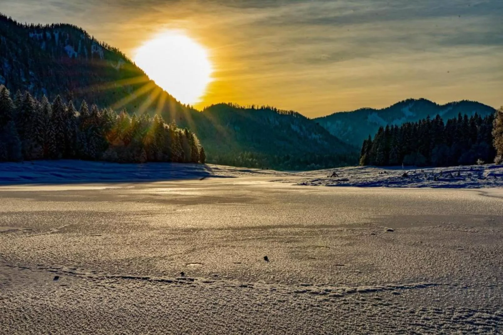 Im Chiemgau-Gebiete Sommer 20 km