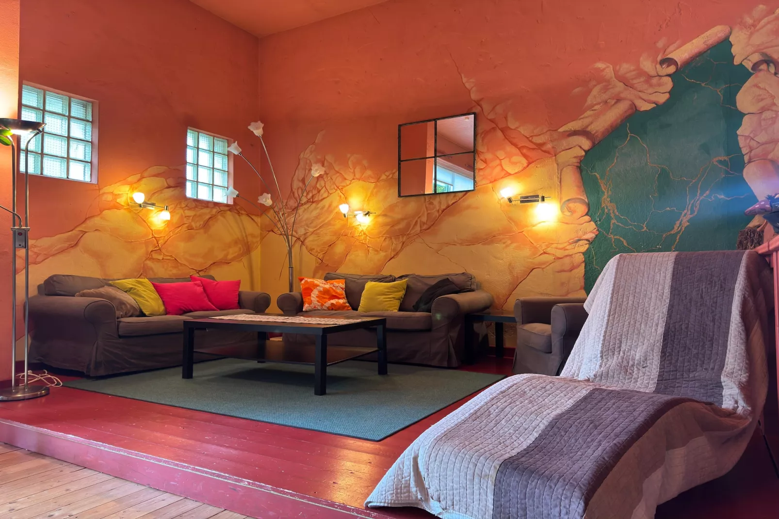20 Personen-Living room