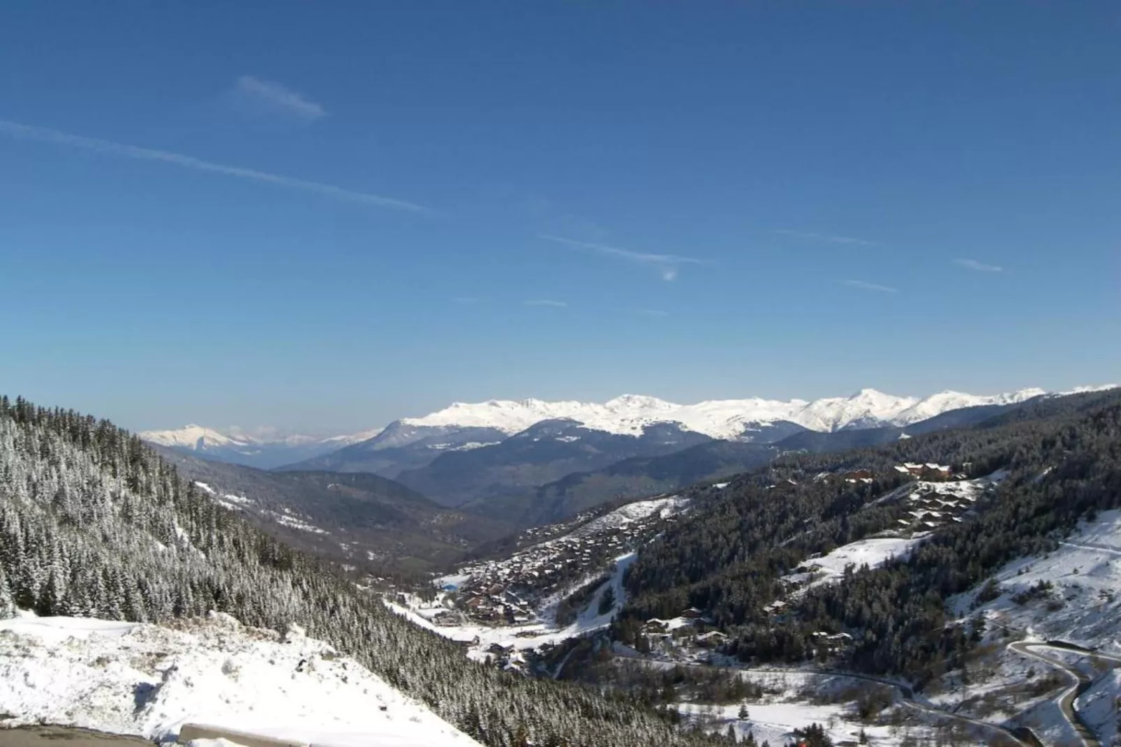 Résidence Le Hameau du Mottaret 4-Gebiet Winter 20 km