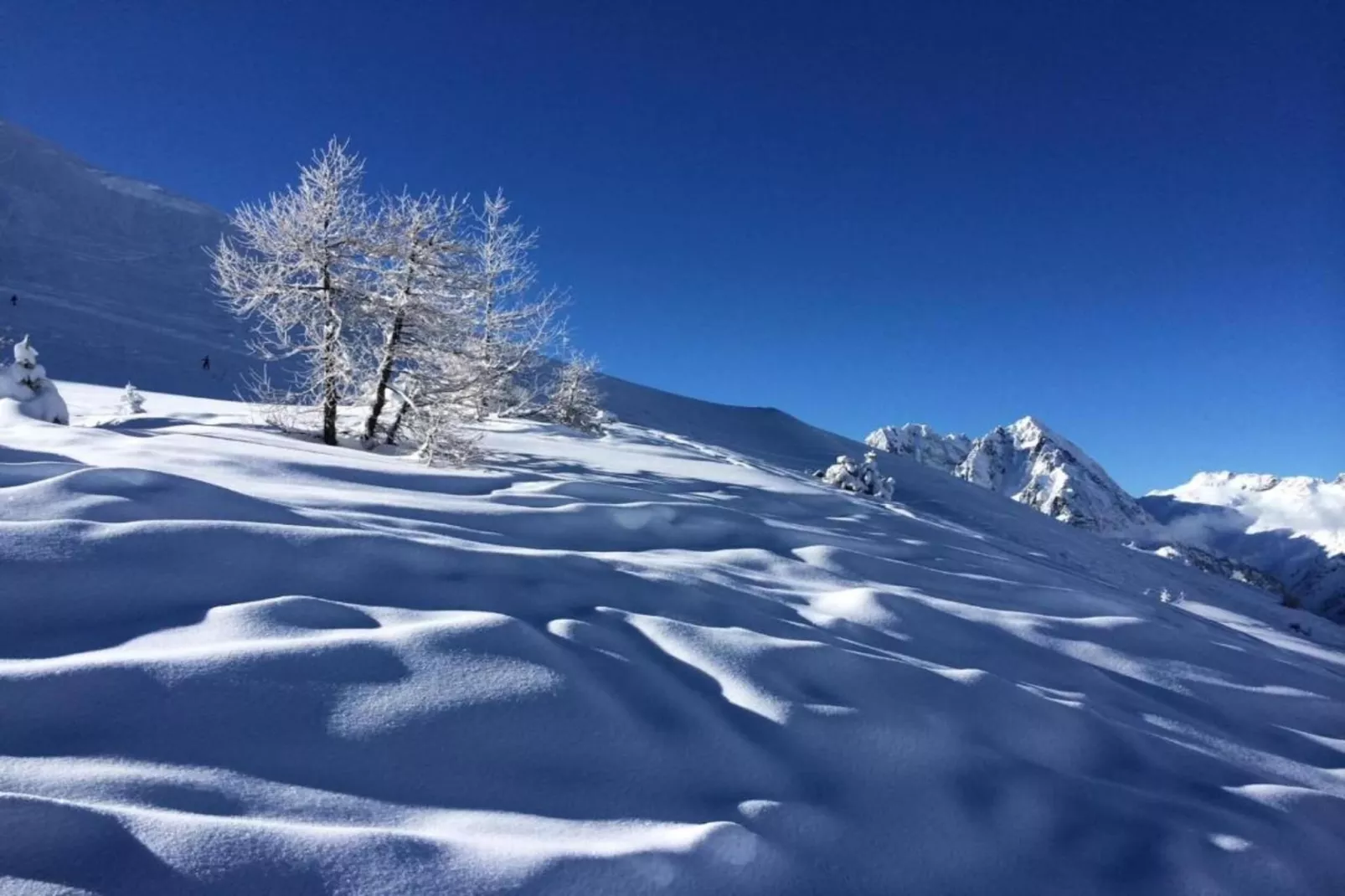 Resort les Portes du Mont Blanc 5-Gebiet Winter 5 km