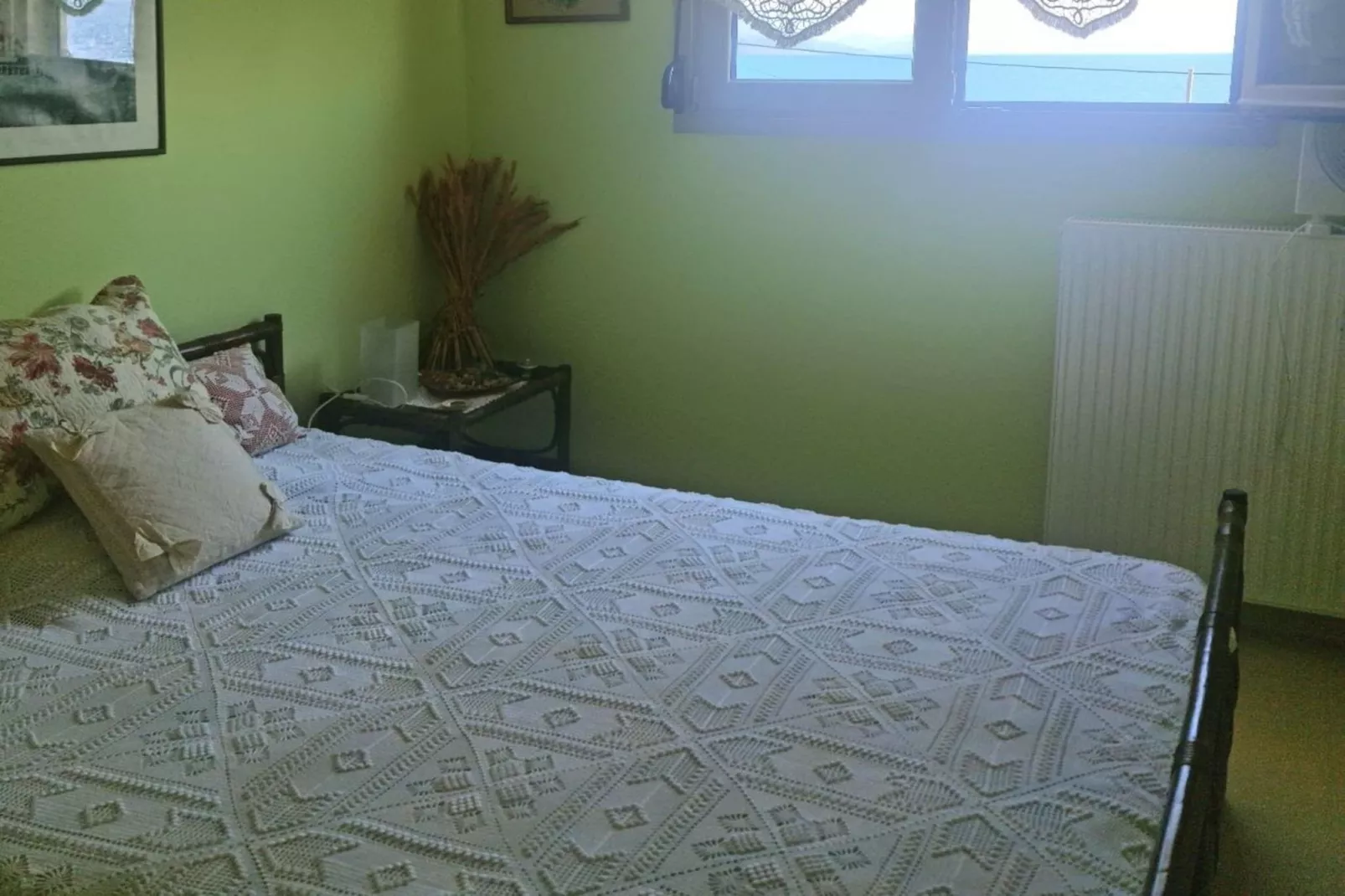 Beautiful House-Apartment Sea-Front Likoporia Korinthias-Schlafzimmer