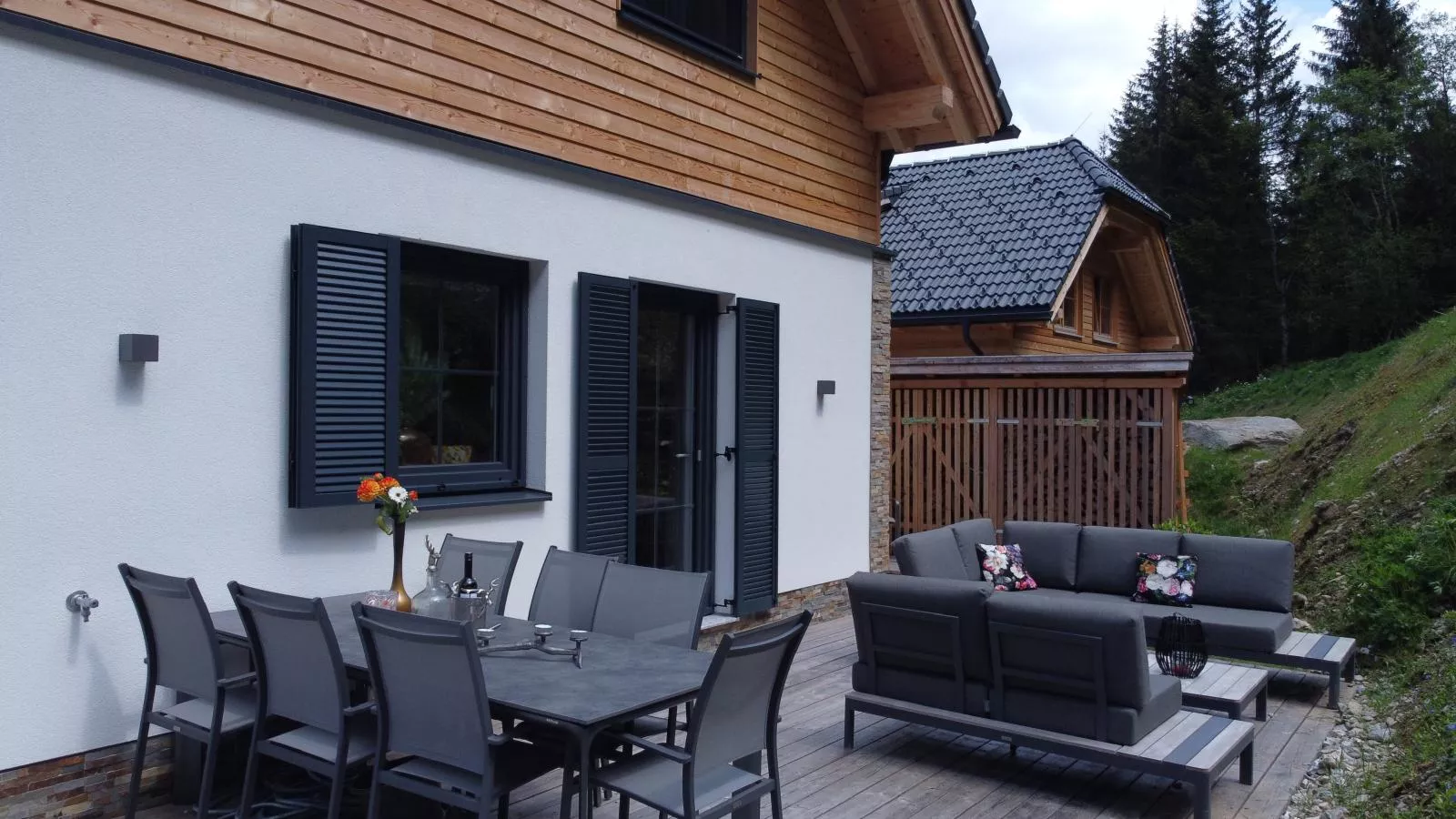 Chalet Hirschblick-Terrace balcony