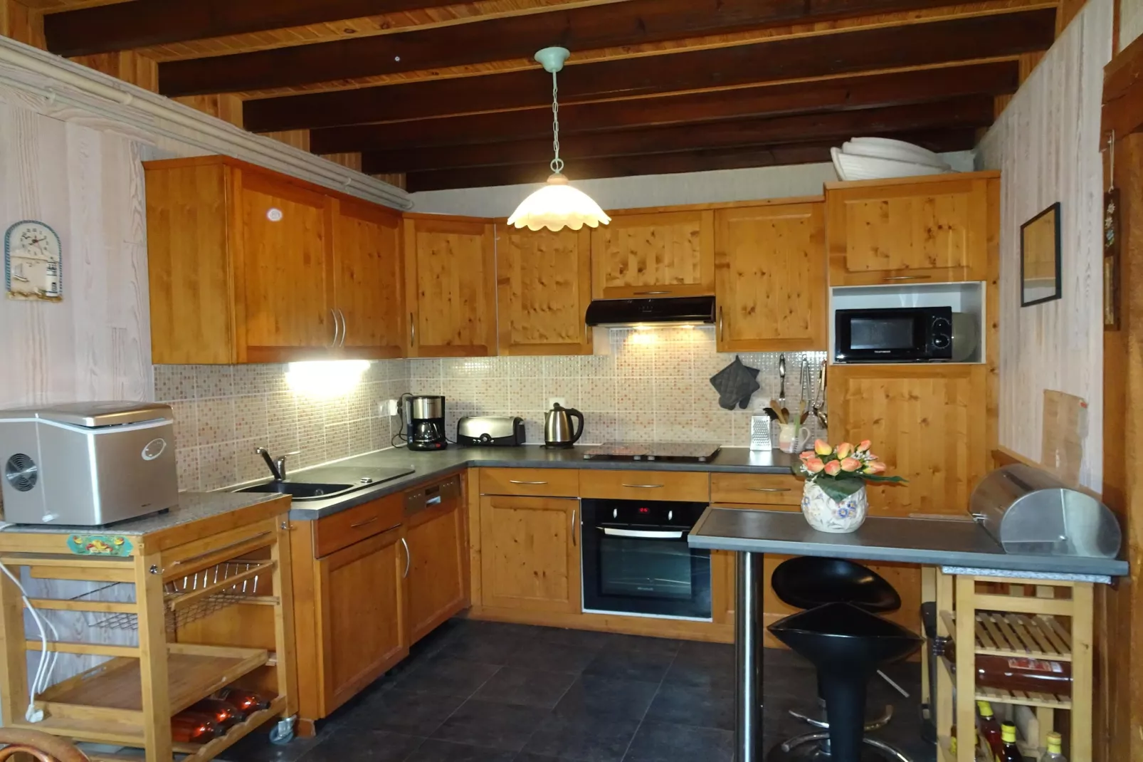 Semi-detached house Etretat-Kitchen