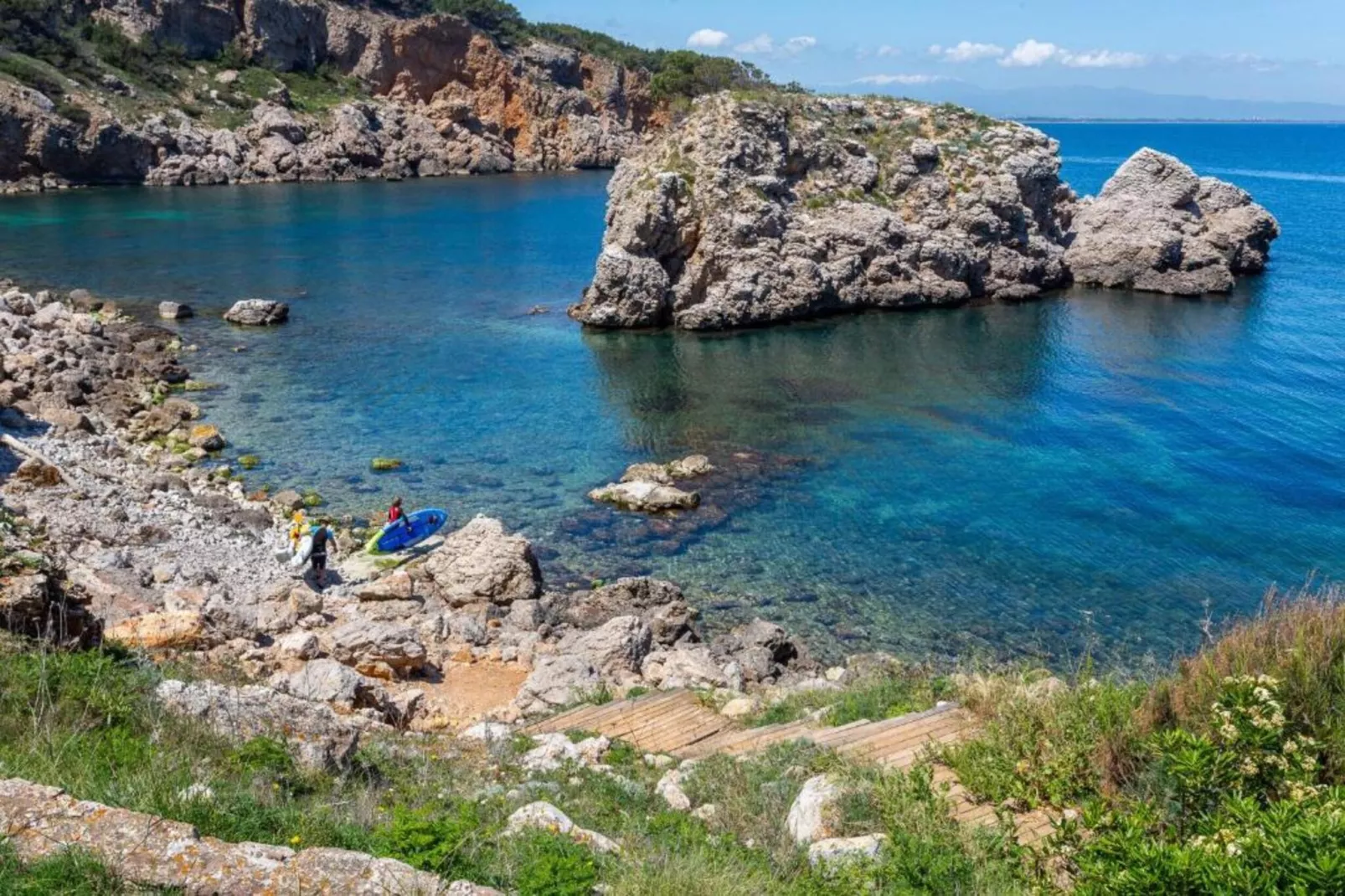 Casa con piscina y jardín L'Escala-Gebiete Sommer 5 km