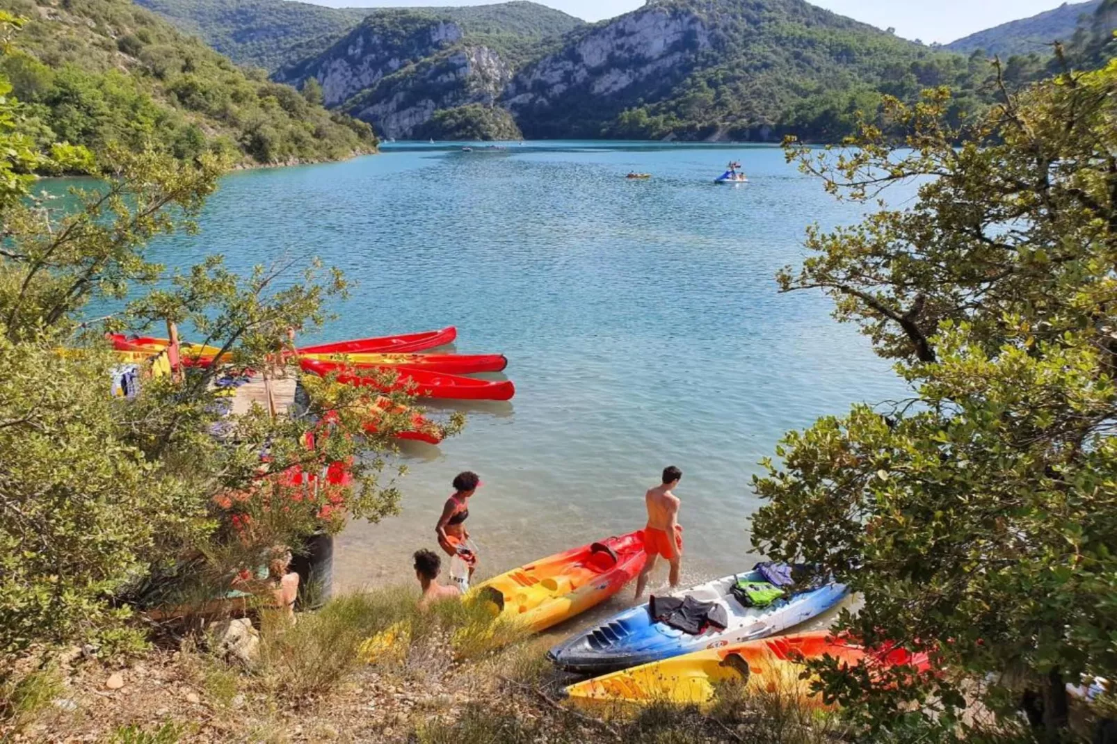 	 Résidence La Licorne de Haute-Provence 5-Gebiete Sommer 5 km