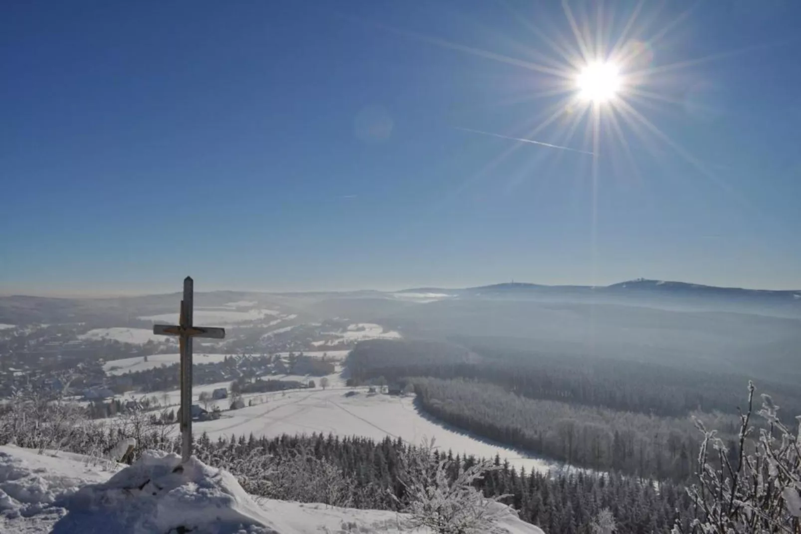 Gruppenferienhaus nähe Kurort Oberwiesenthal-Gebiet Winter 20 km