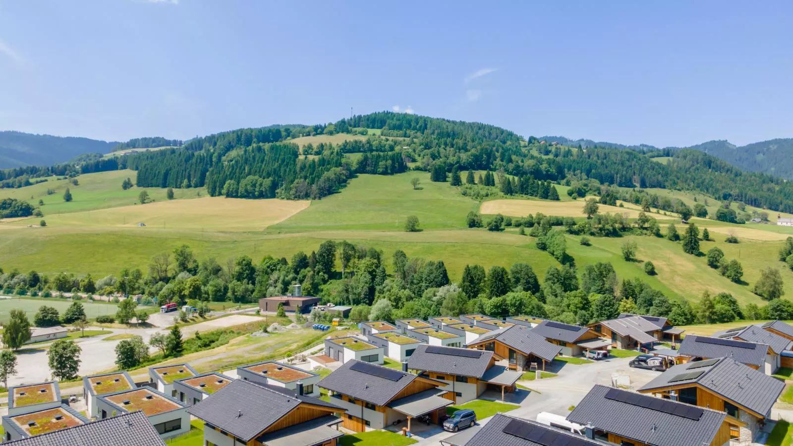 Grebenzen Eiszeit Lodge-Extérieur été