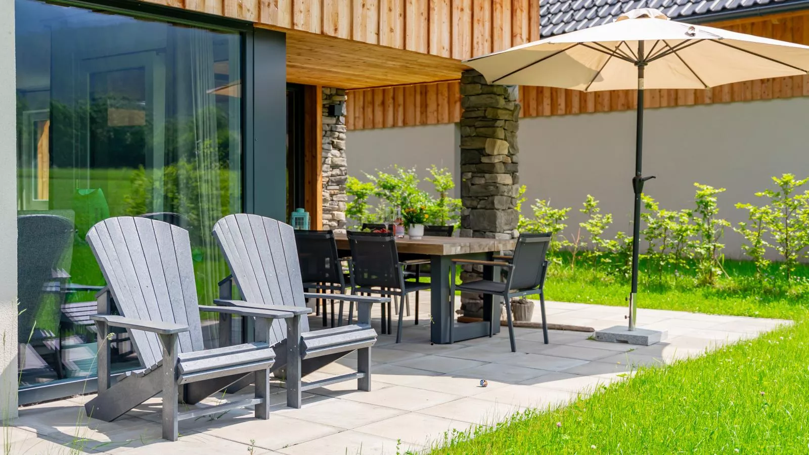 Mountain Chalet Aquarius 5A-Terrasse / balcon