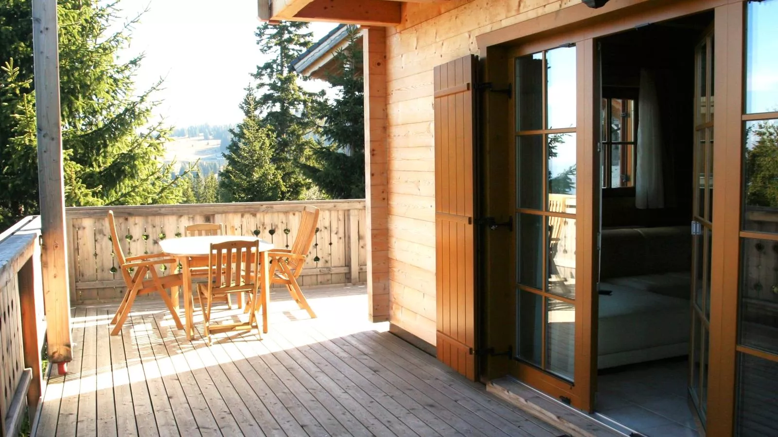 Chalet Bergoase-Terrace balcony