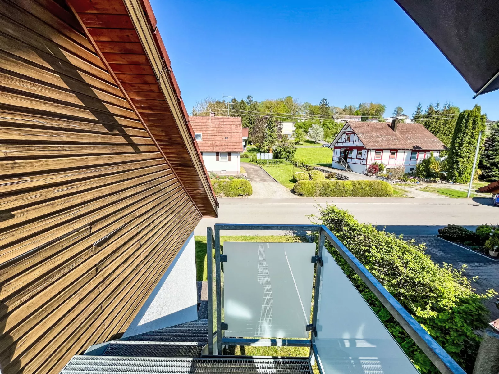 Land in Sicht-Draußen